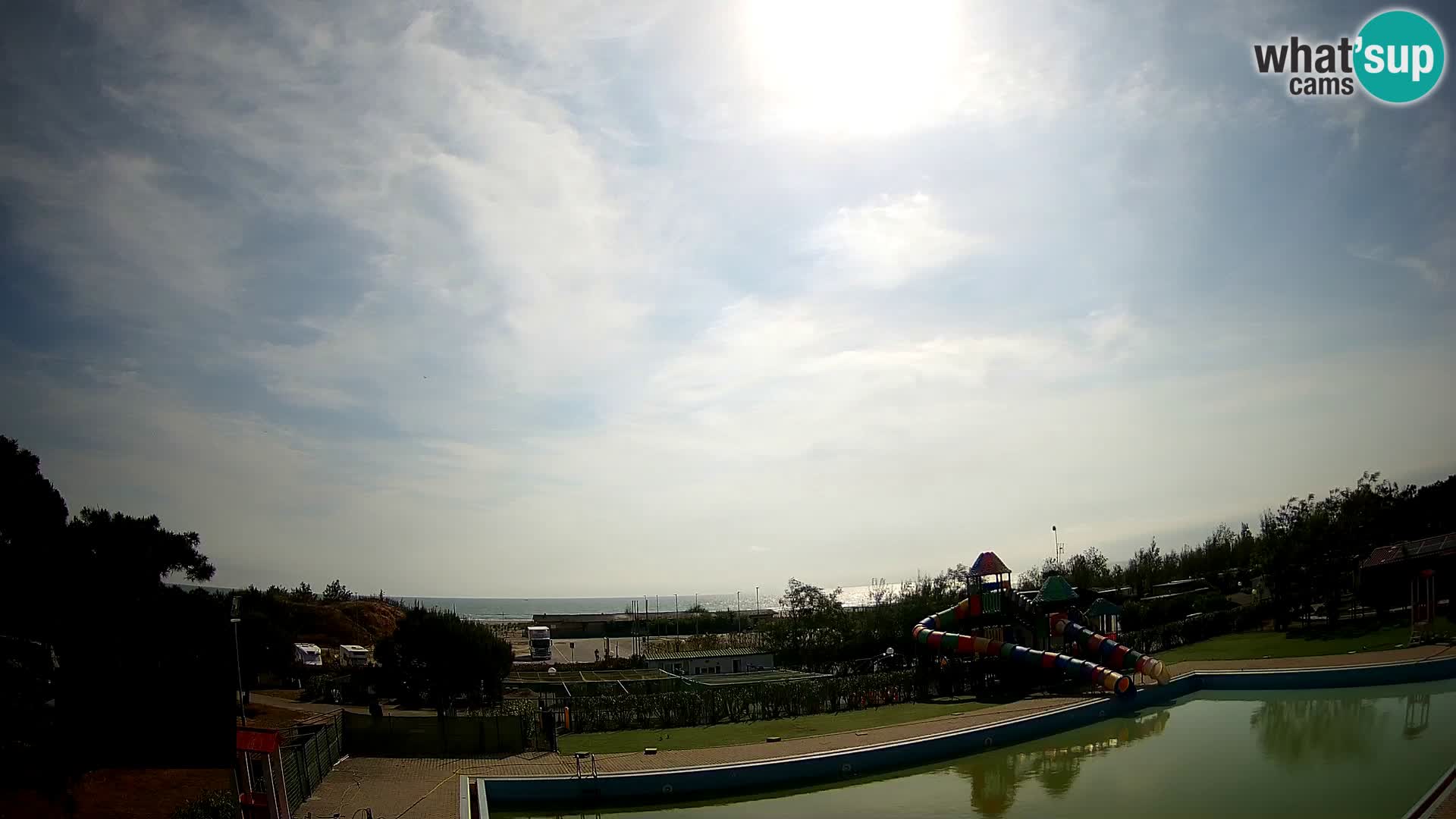 Camping Vittoria webcam en vivo Rosolina mare