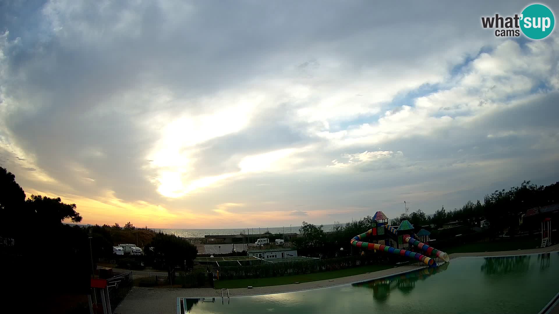 Camping Vittoria livecam Rosolina mare