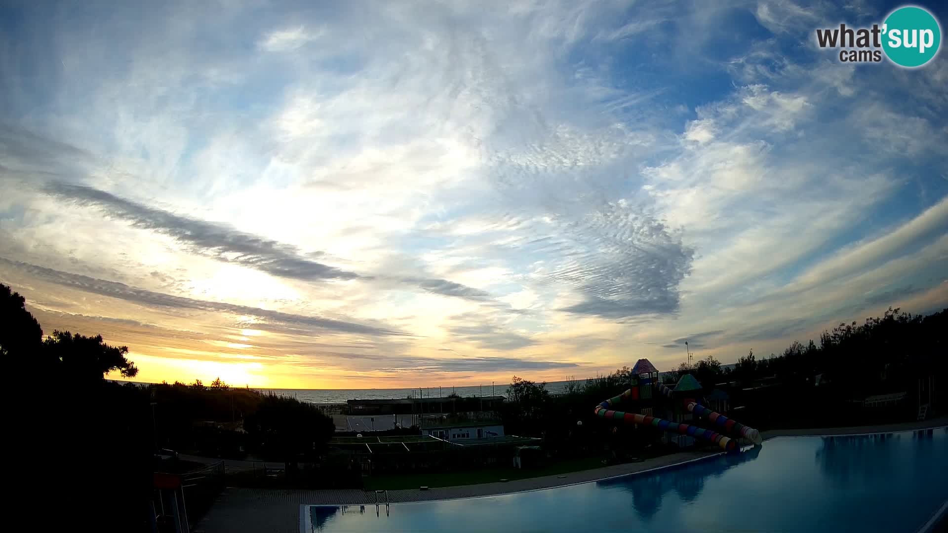Camping Vittoria webcam en vivo Rosolina mare