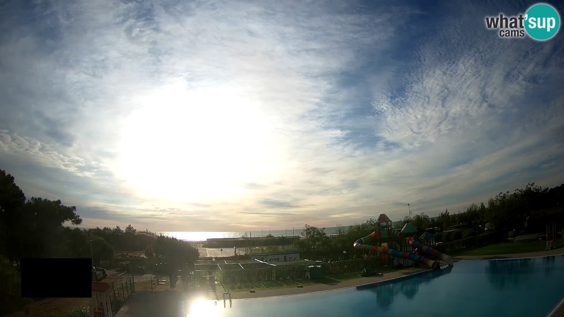 Camping Vittoria webcam en vivo Rosolina mare