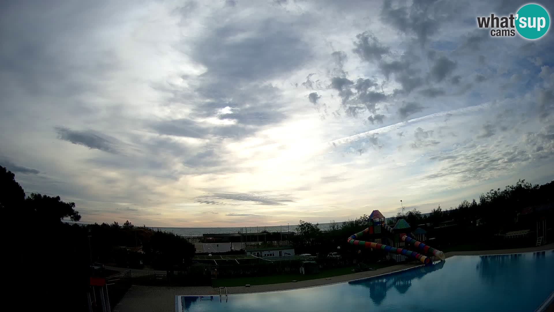 Camping Vittoria webcam en vivo Rosolina mare