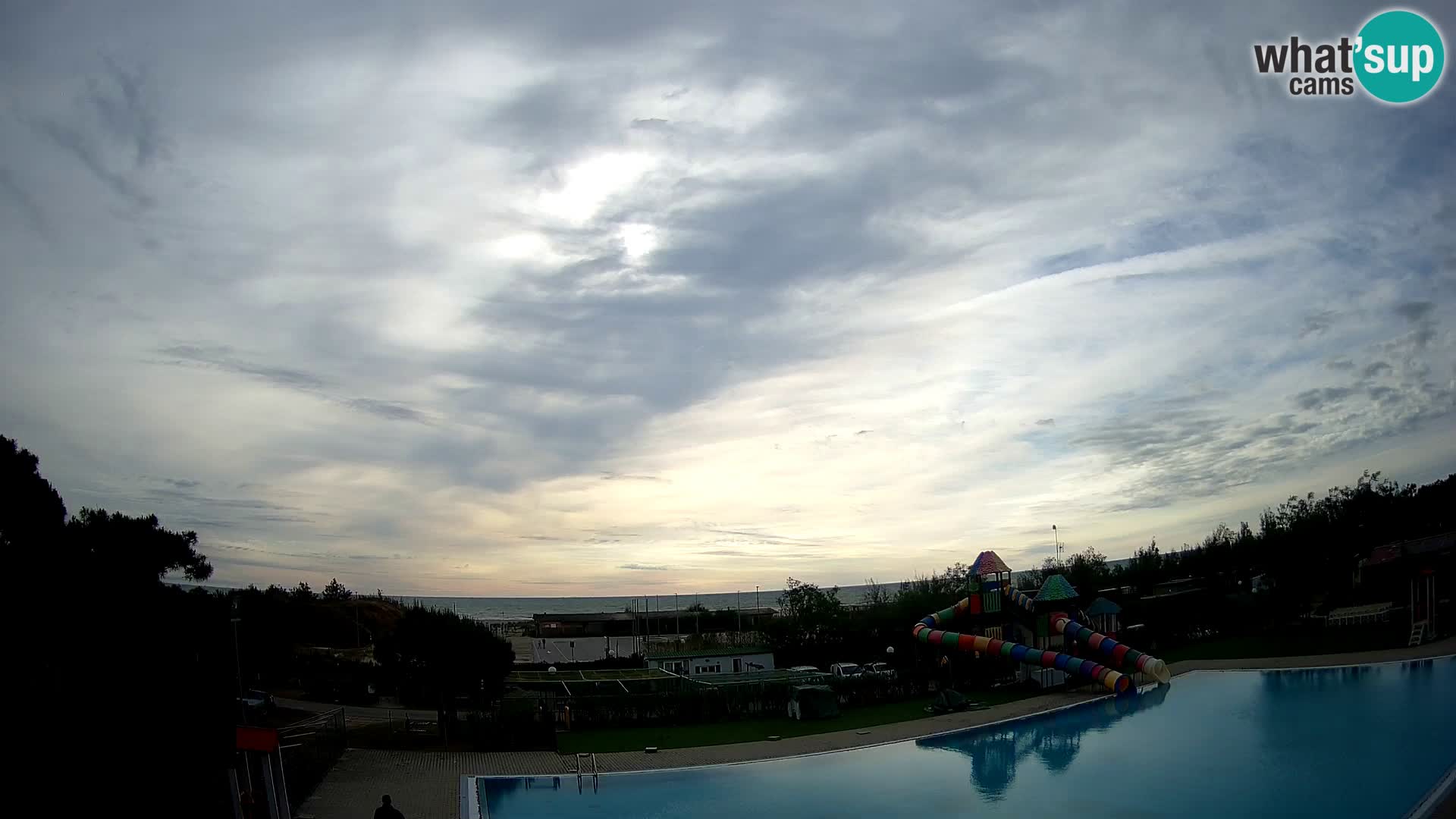 Camping Vittoria webcam en vivo Rosolina mare