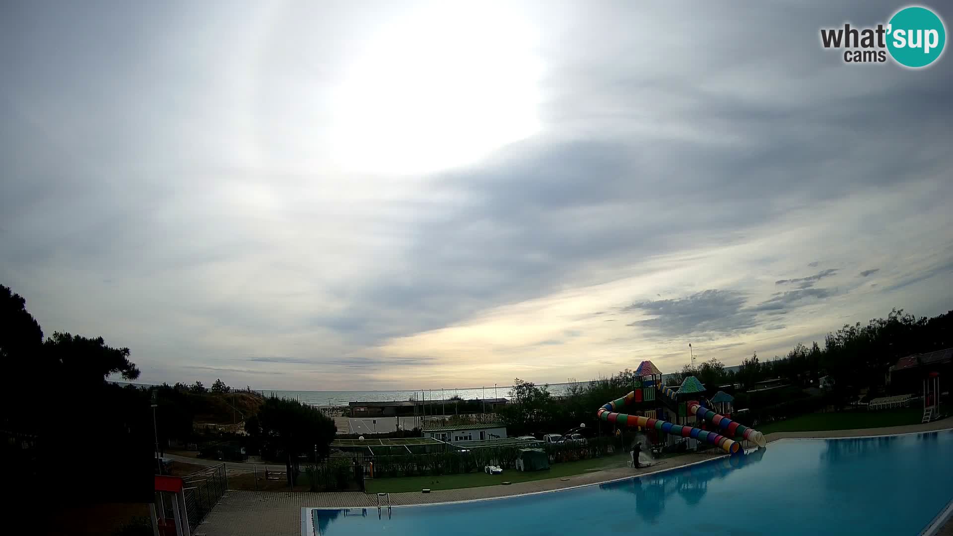 Camping Vittoria webcam en vivo Rosolina mare