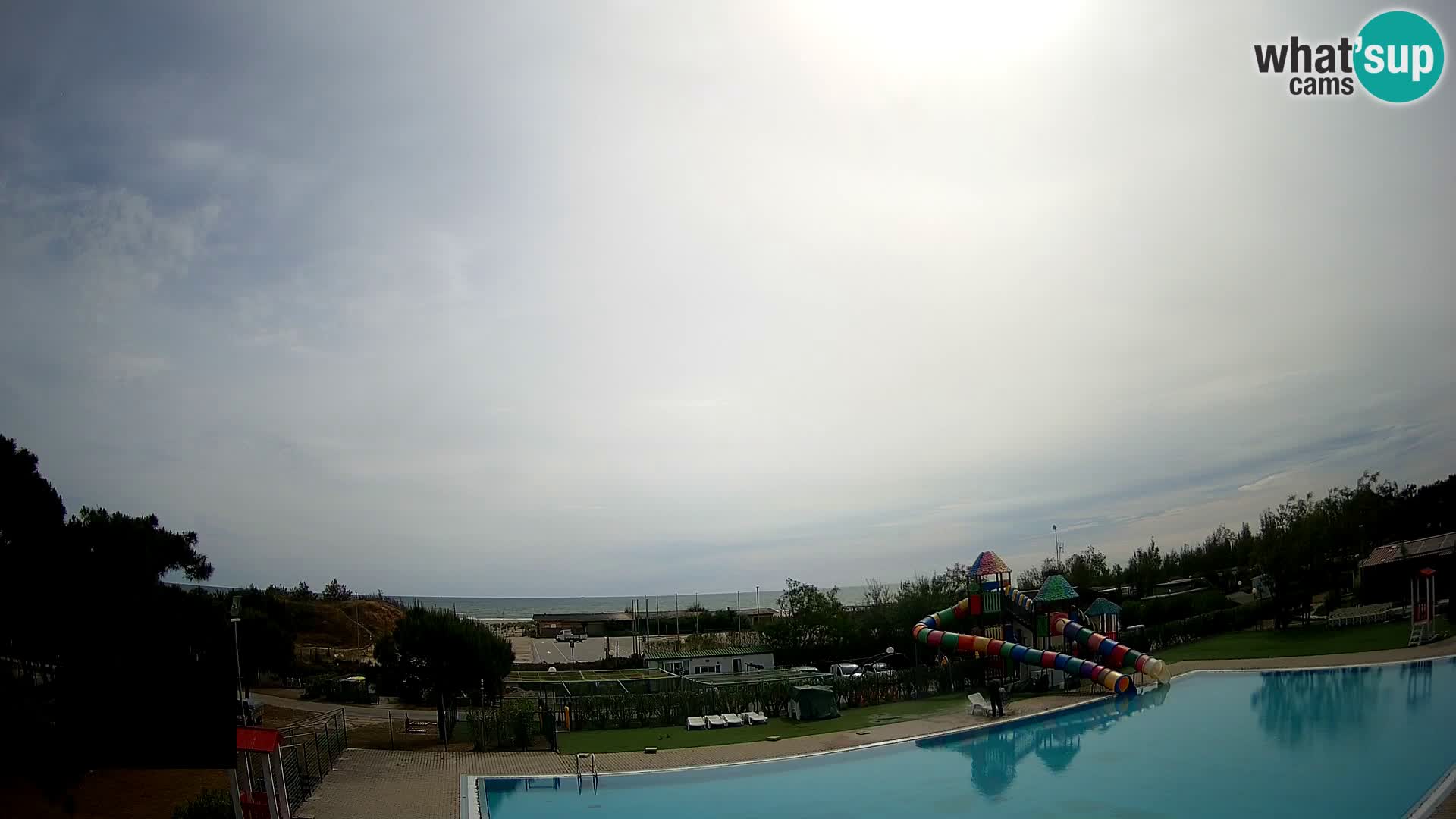 Camping Vittoria webcam en vivo Rosolina mare