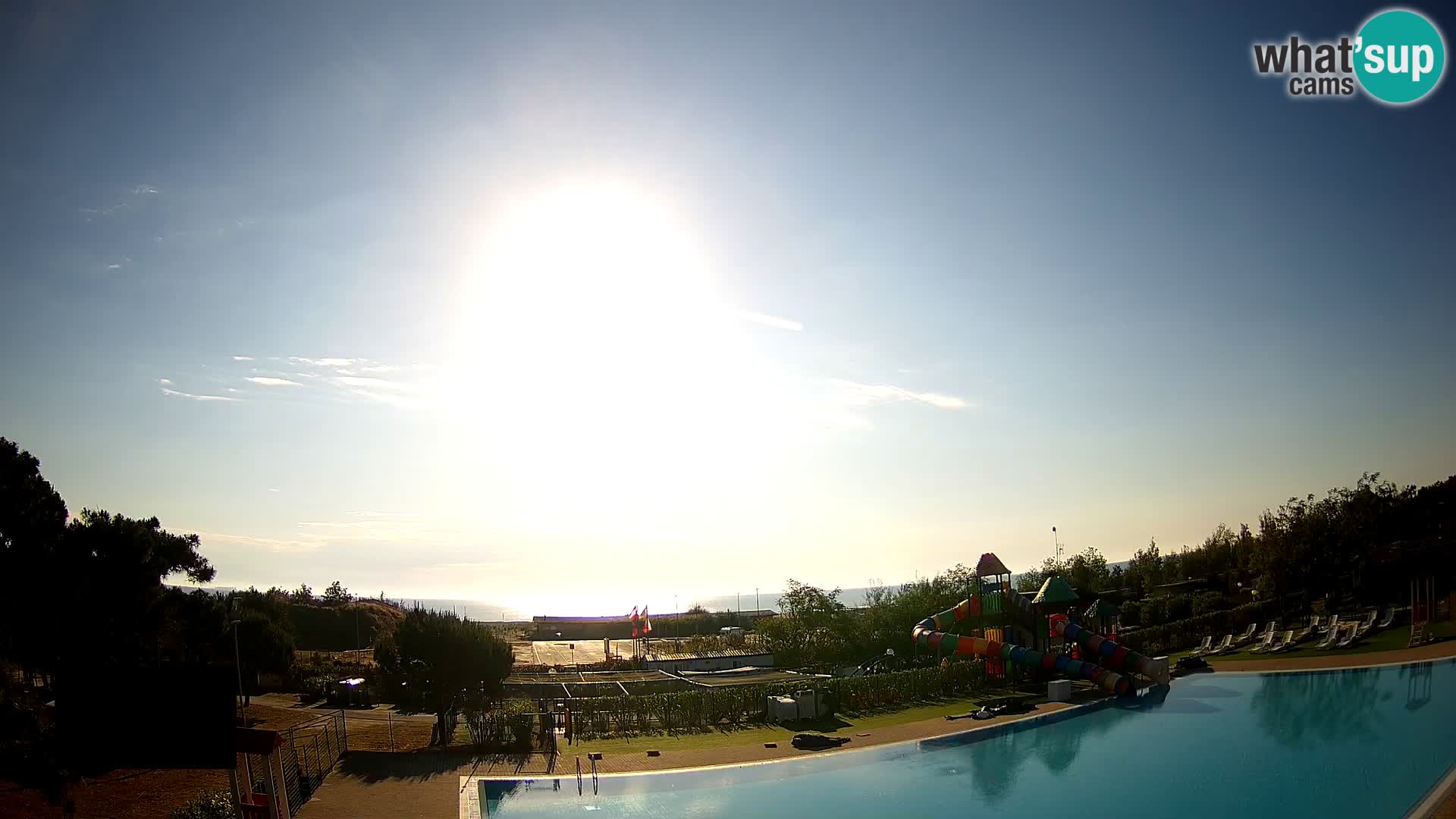 Camping Vittoria webcam en vivo Rosolina mare