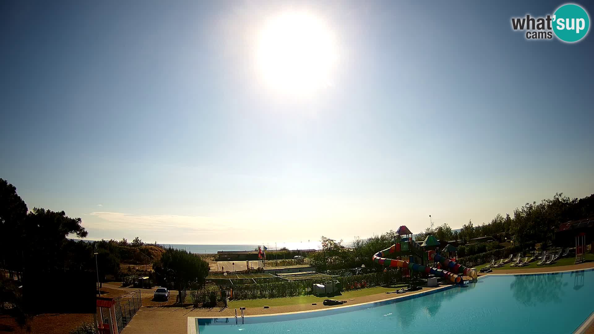 Camping Vittoria webcam en vivo Rosolina mare