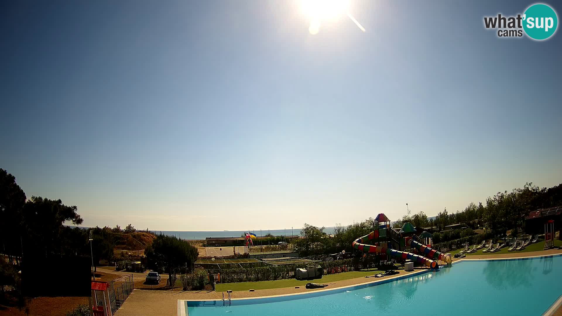 Camping Vittoria webcam en vivo Rosolina mare