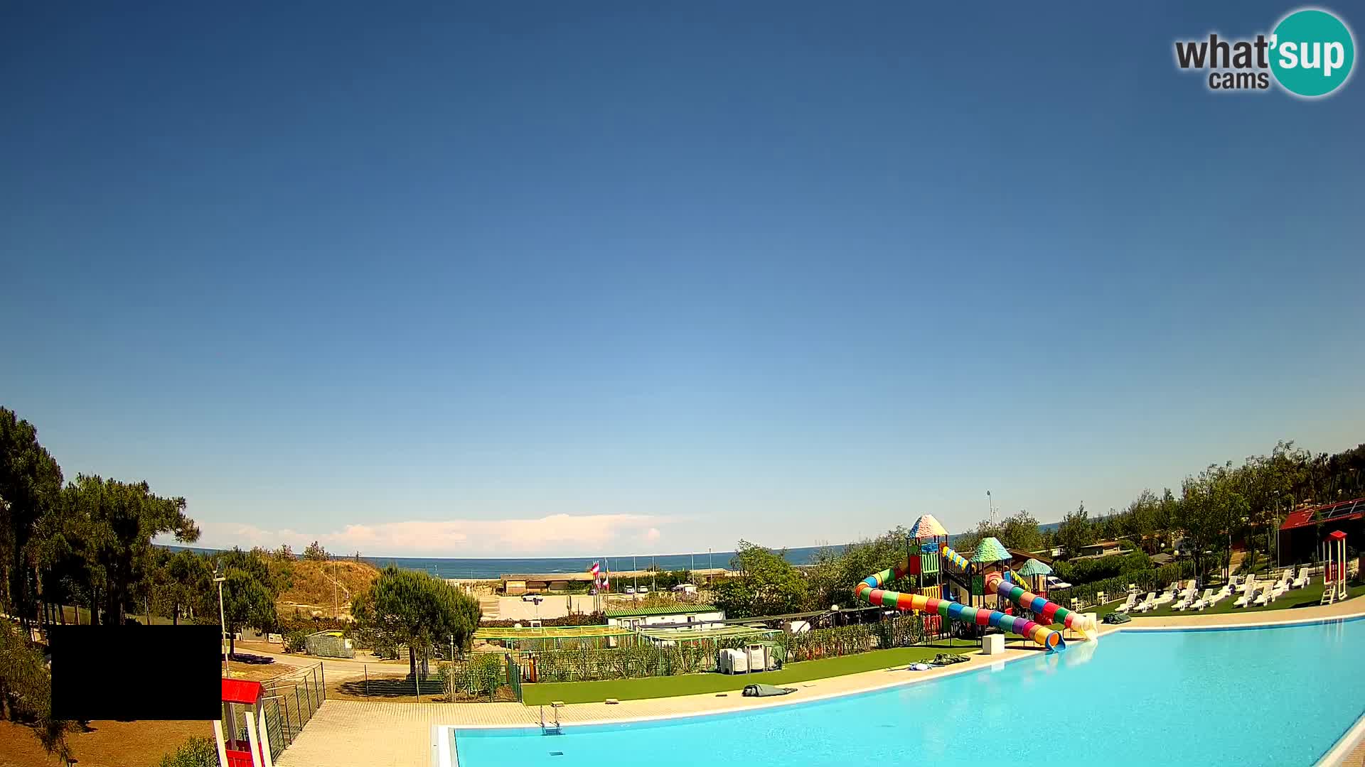Webcam Camping Vittoria LIVEcam Rosolina mare
