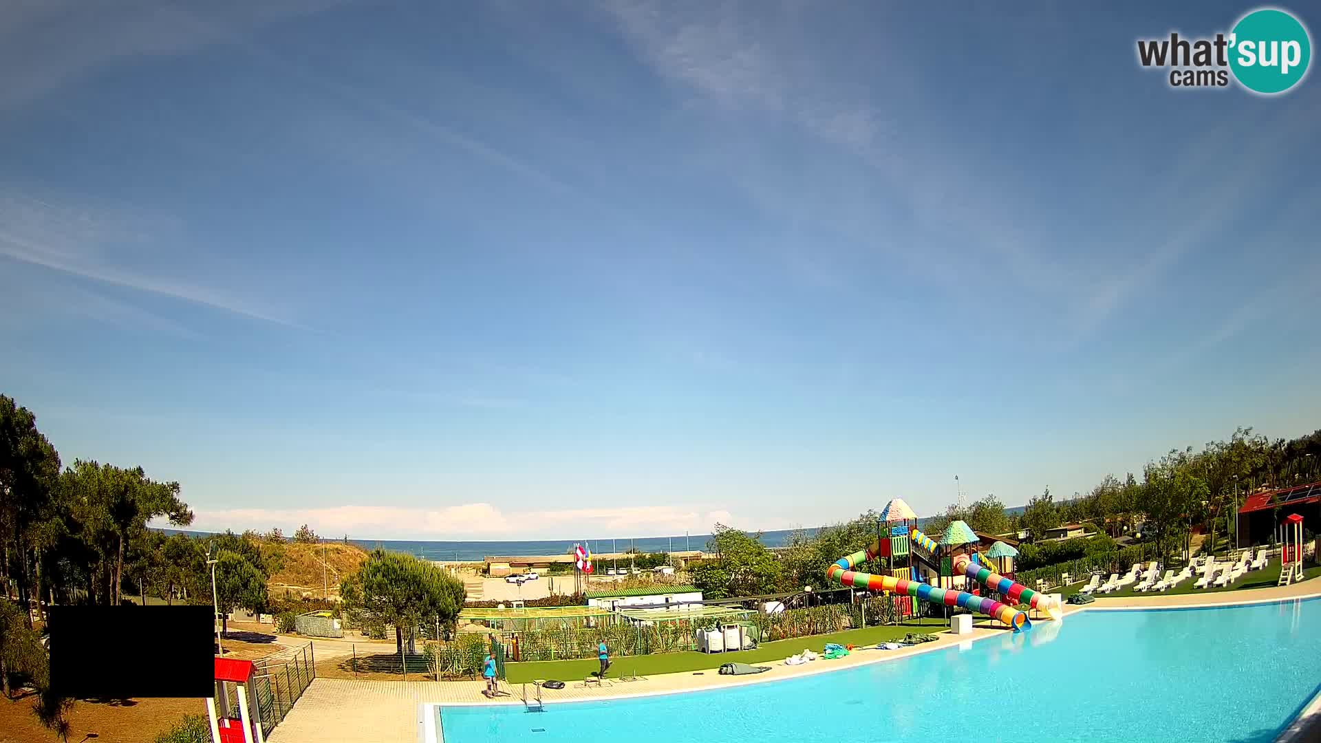 Camping Vittoria webcam en vivo Rosolina mare