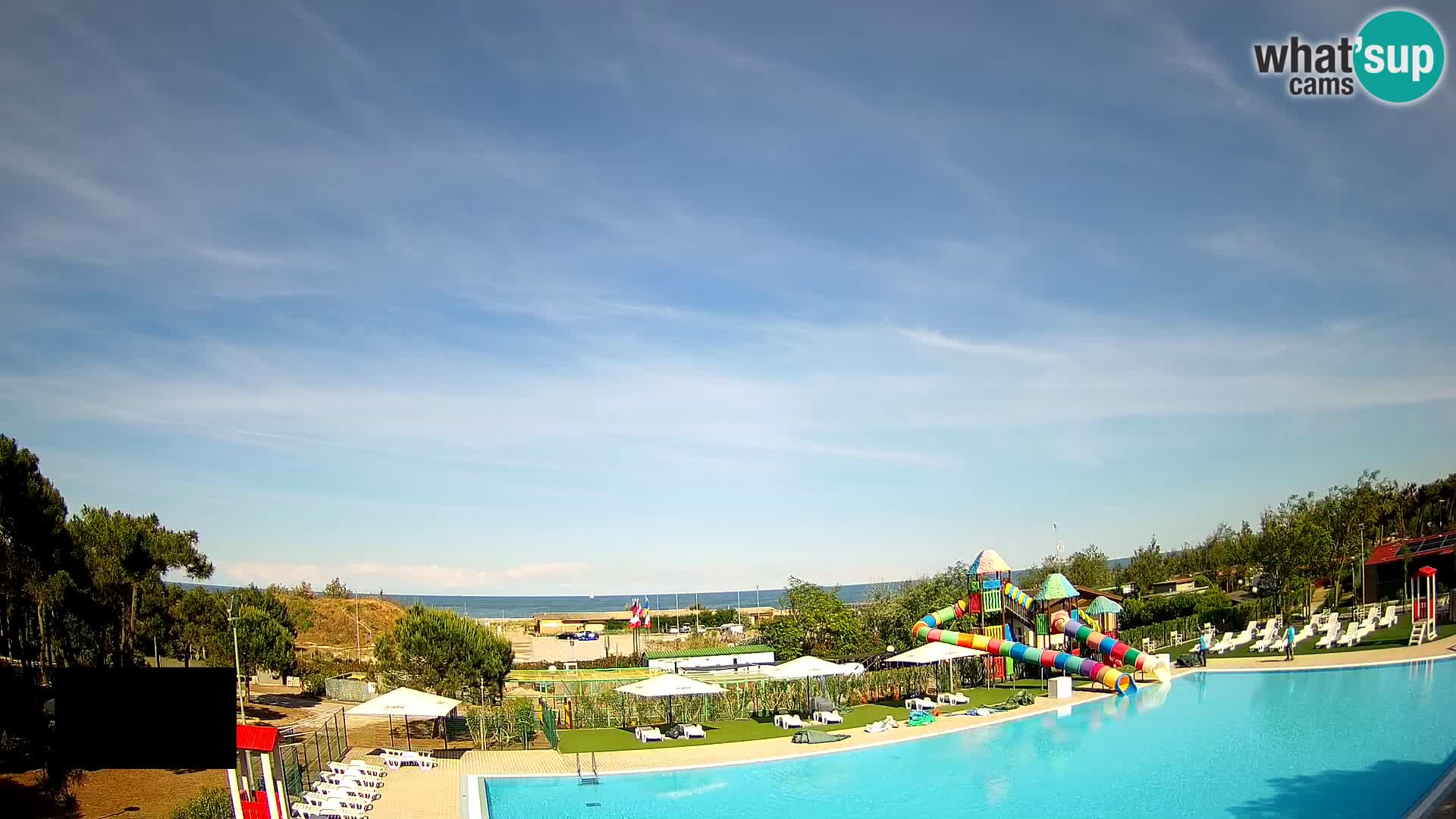 Camping Vittoria livecam Rosolina mare