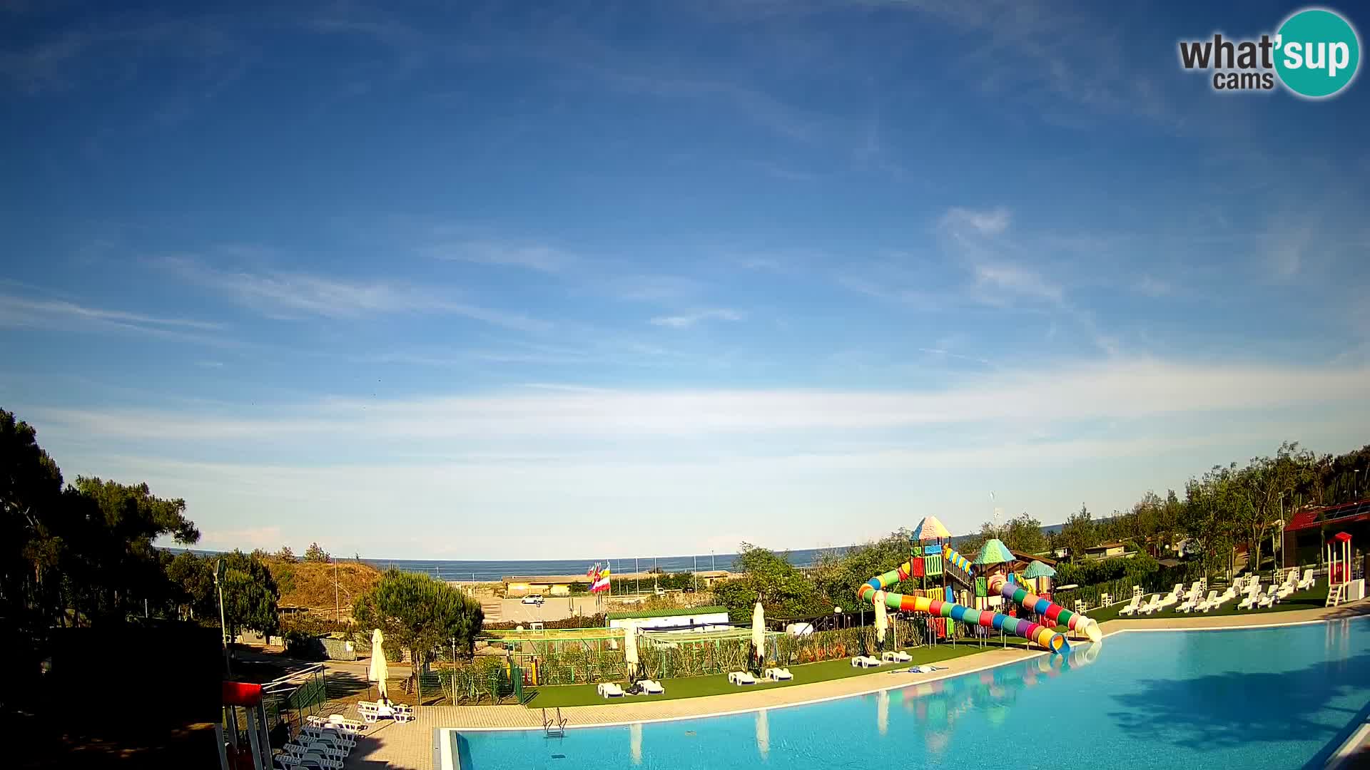 Camping Vittoria webcam en vivo Rosolina mare