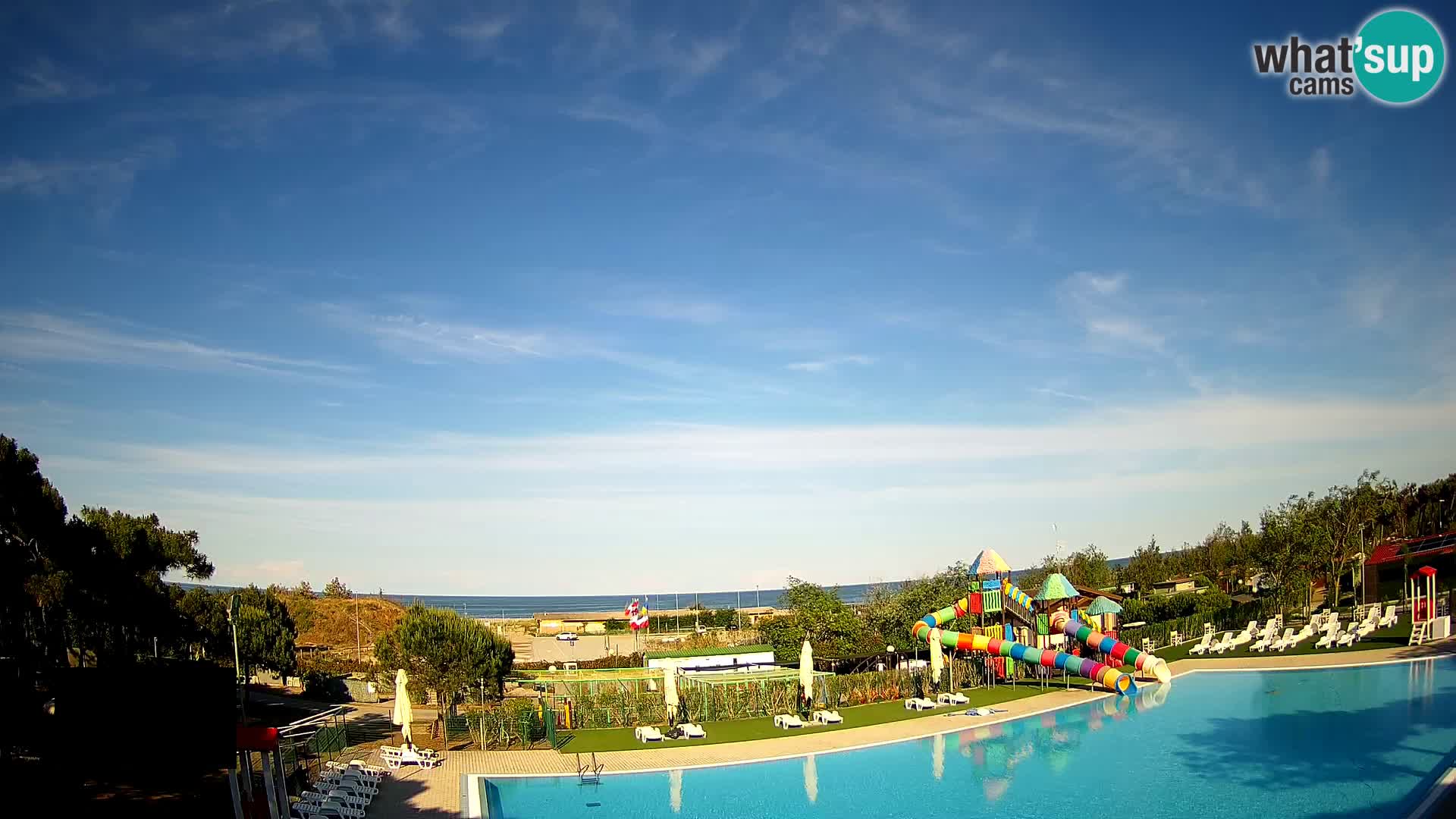 Camping Vittoria webcam en vivo Rosolina mare