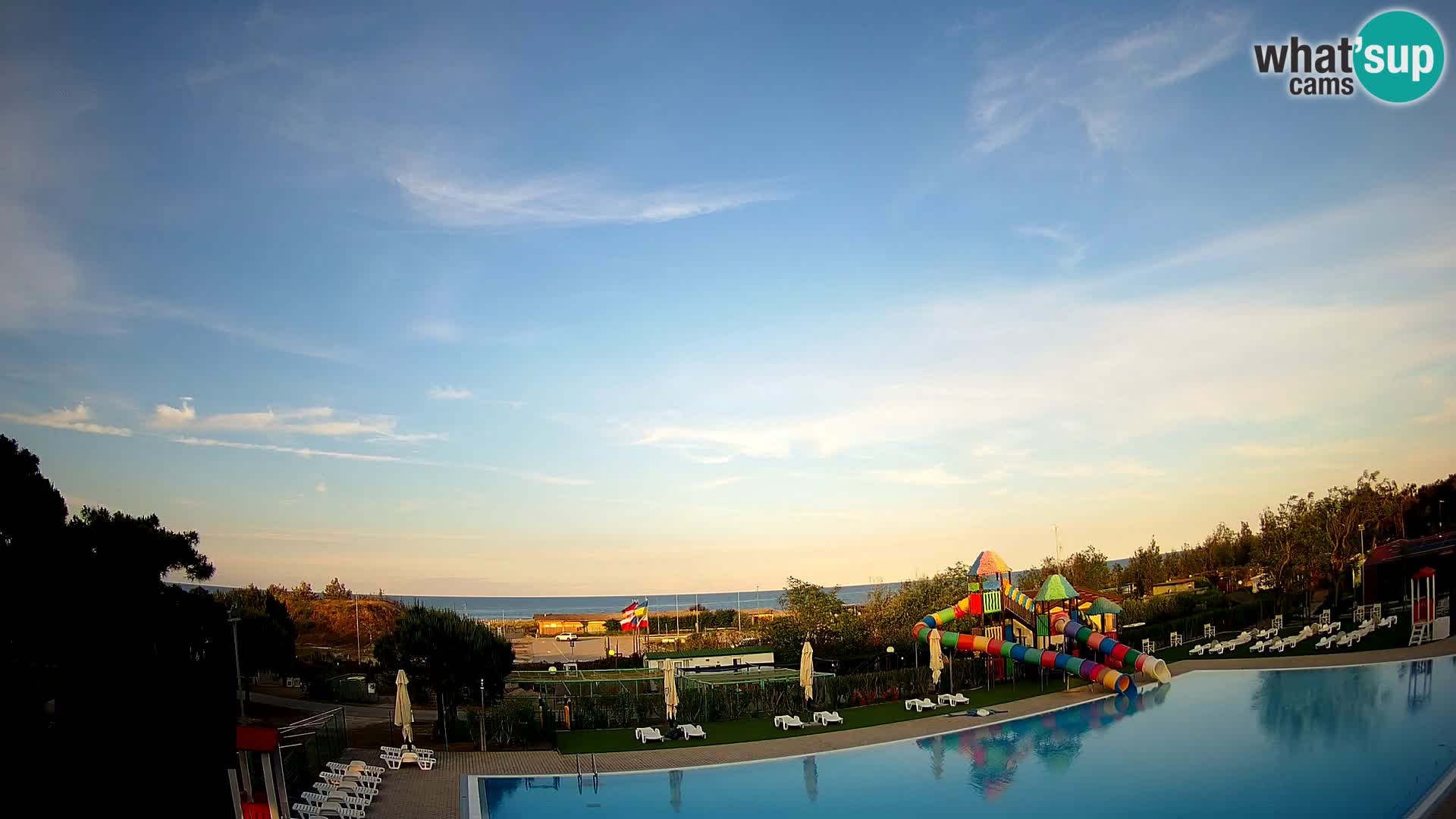LIVE Camping Vittoria webcam Rosolina mare