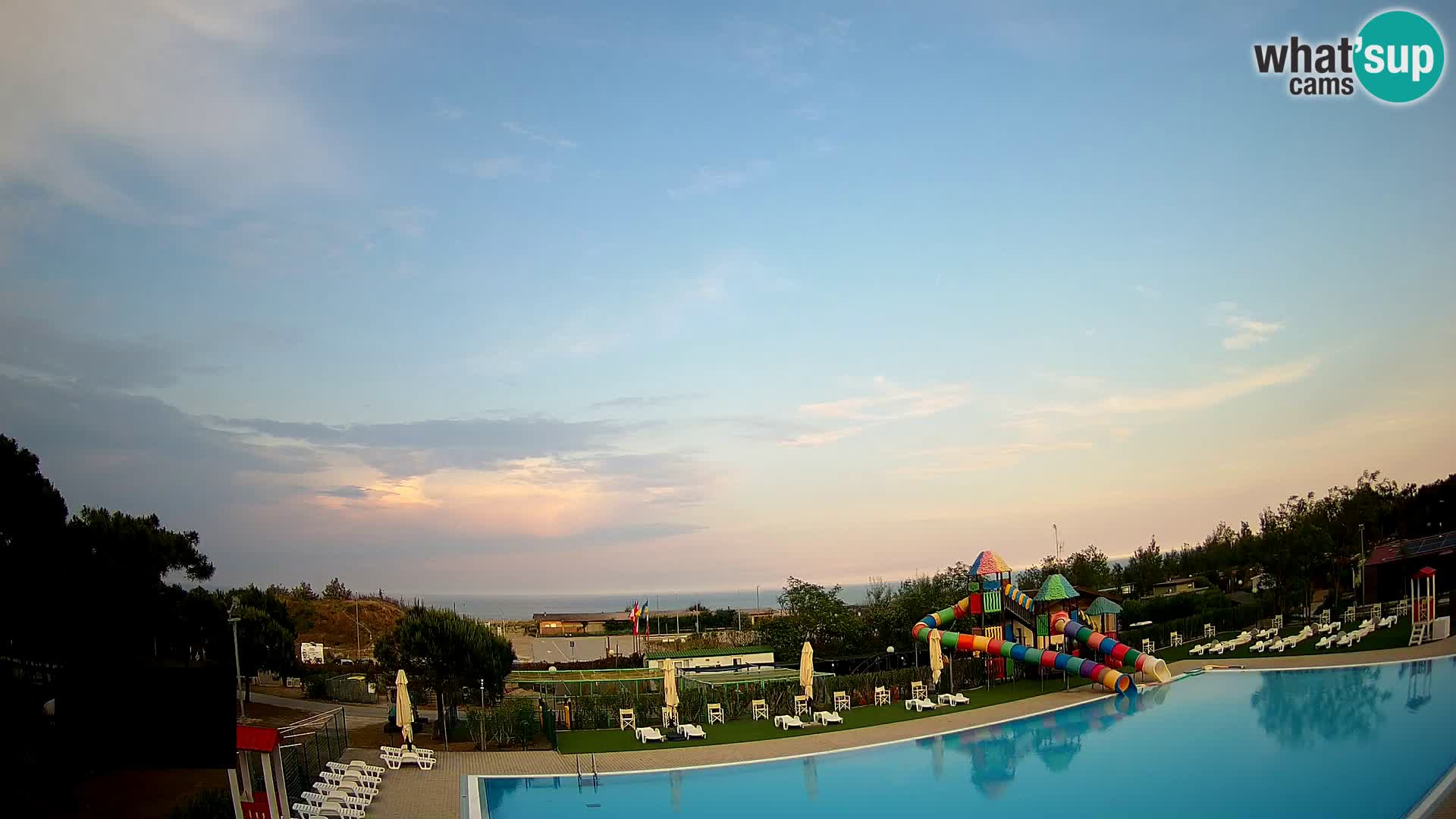 Camping Vittoria webcam en vivo Rosolina mare
