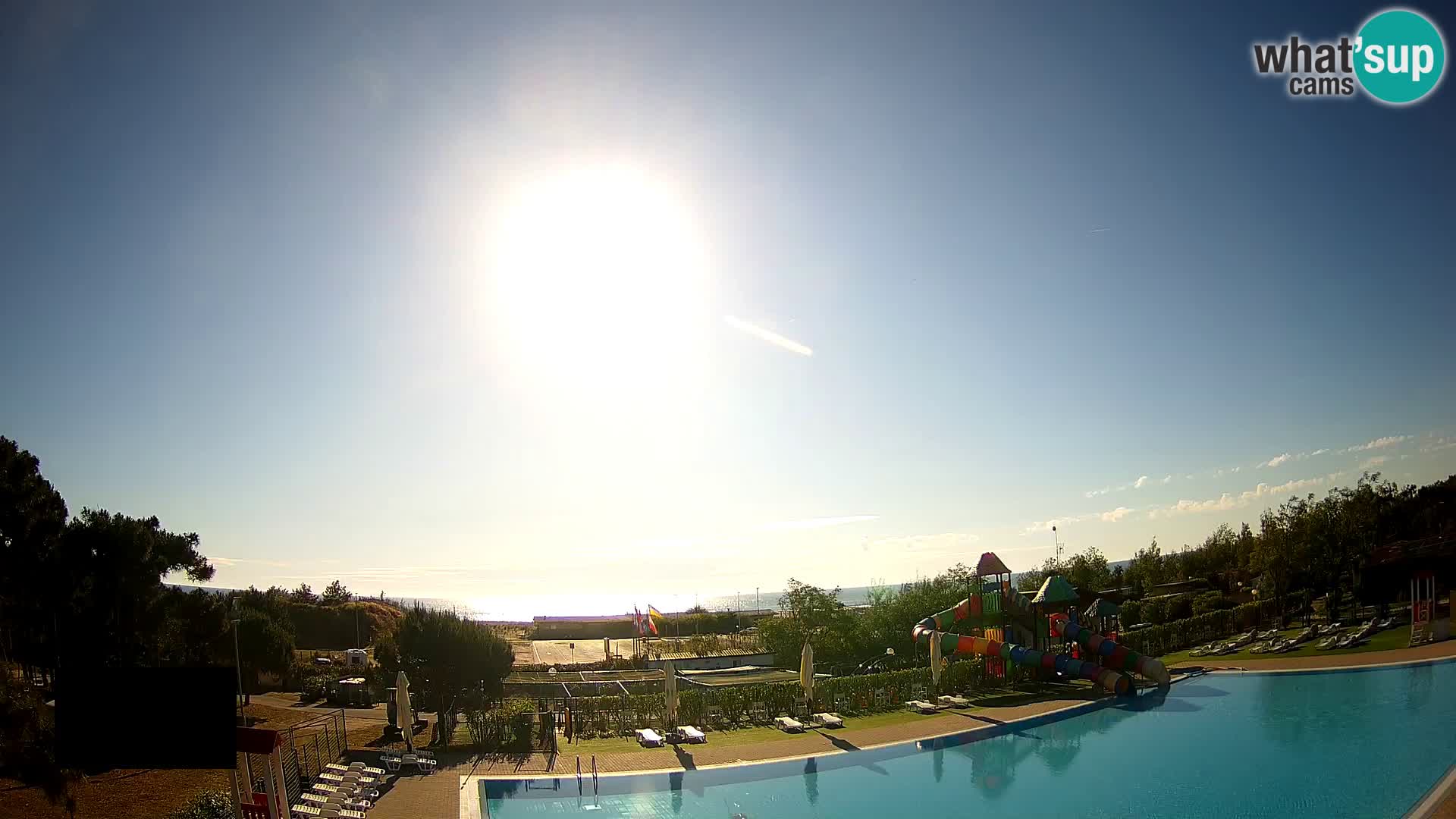 Camping Vittoria webcam en vivo Rosolina mare