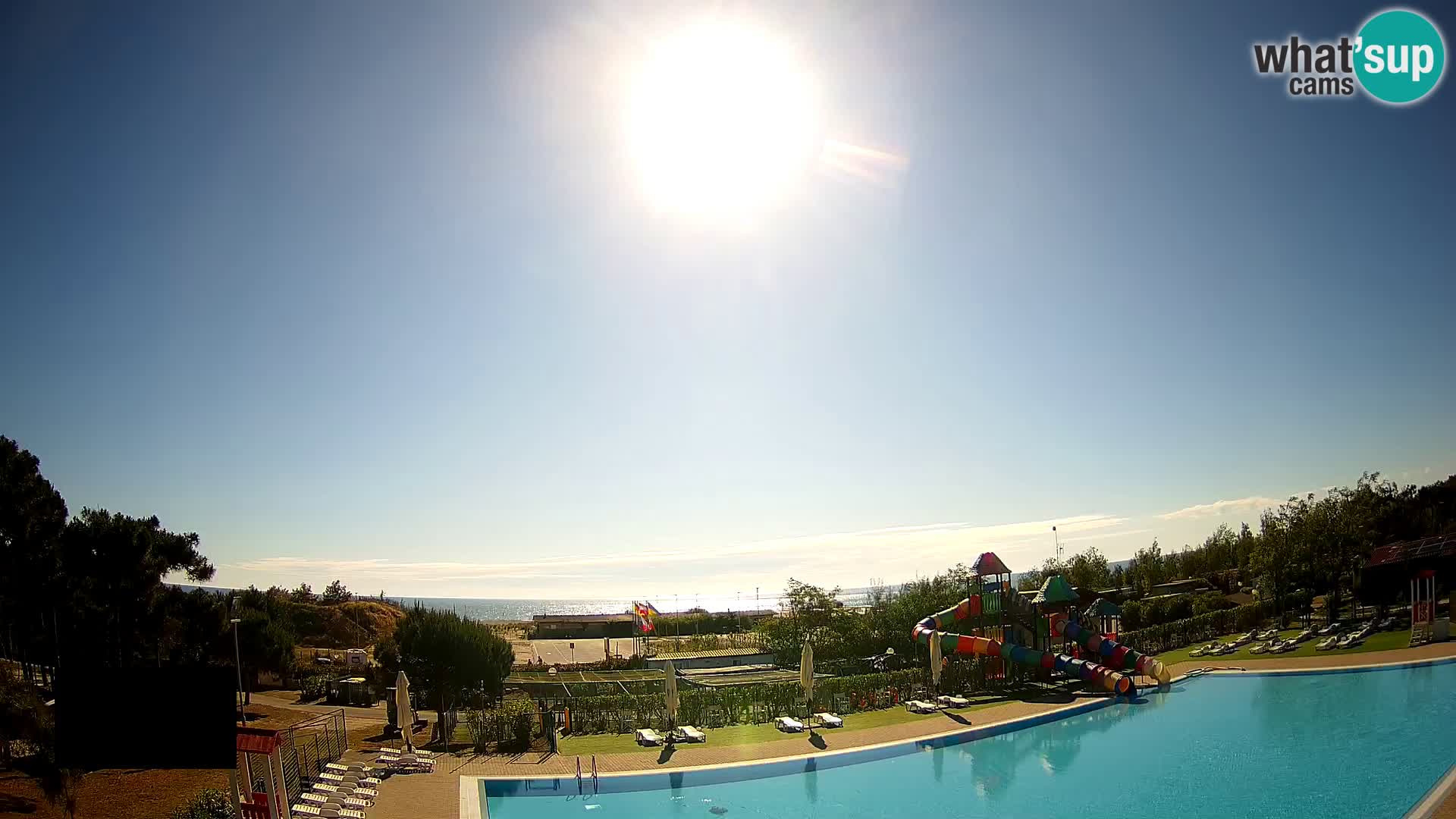 Camping Vittoria web kamera Rosolina mare
