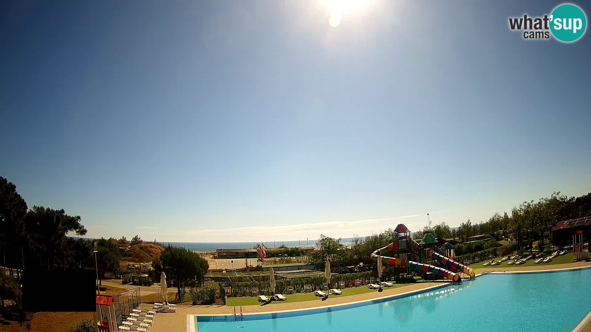 Camping Vittoria livecam Rosolina mare