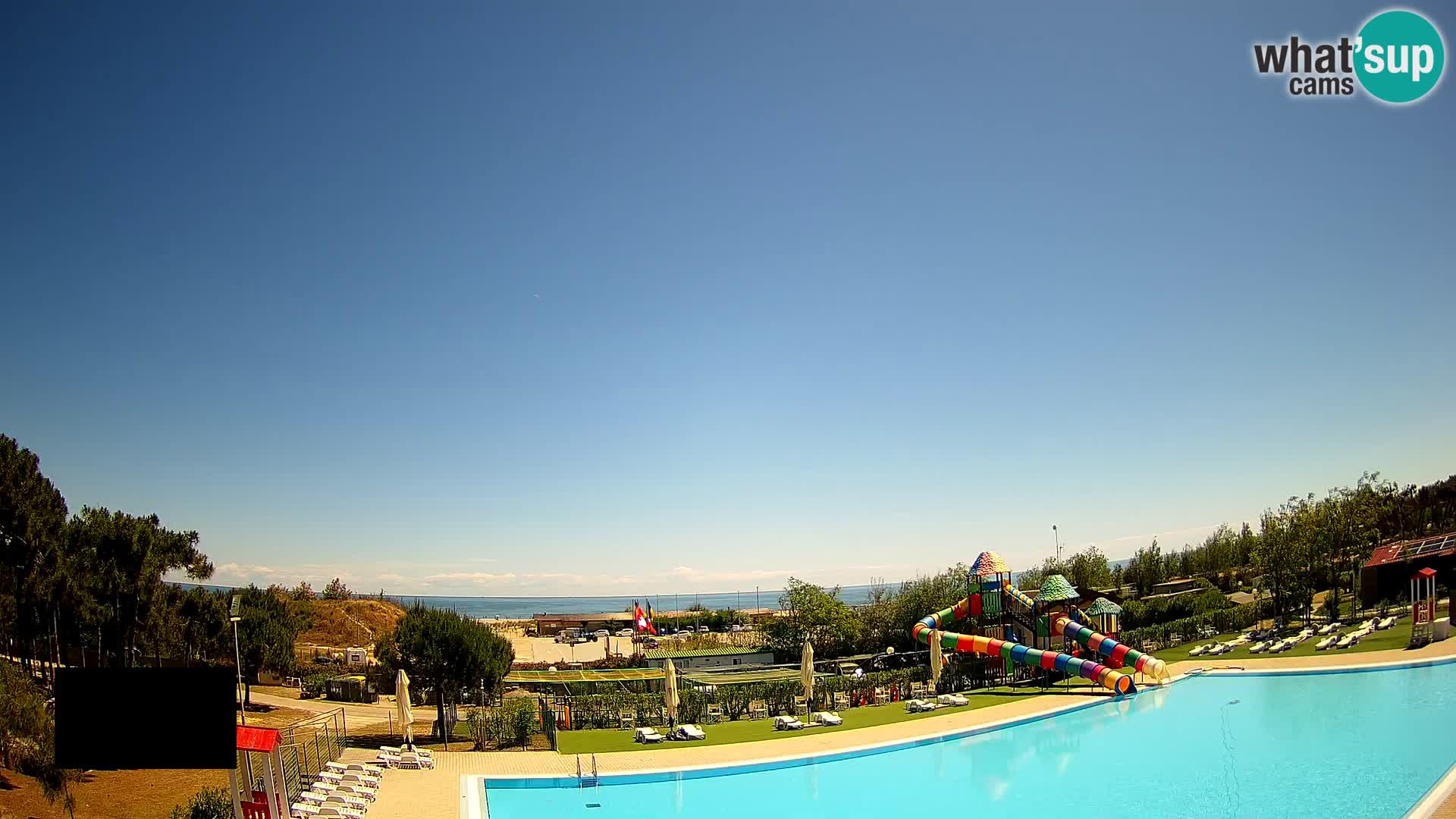 Camping Vittoria webcam en vivo Rosolina mare