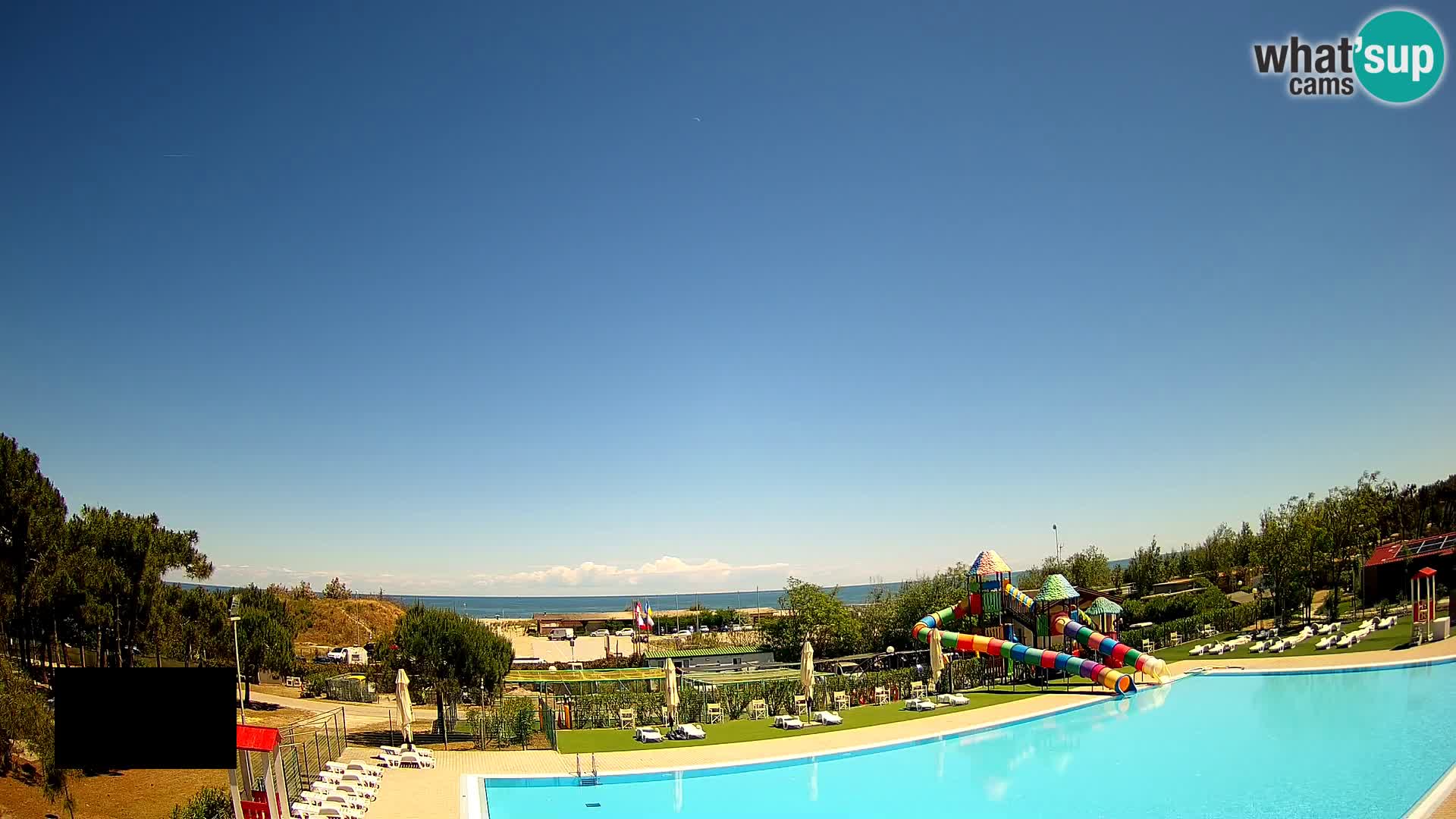 Camping Vittoria web kamera Rosolina mare