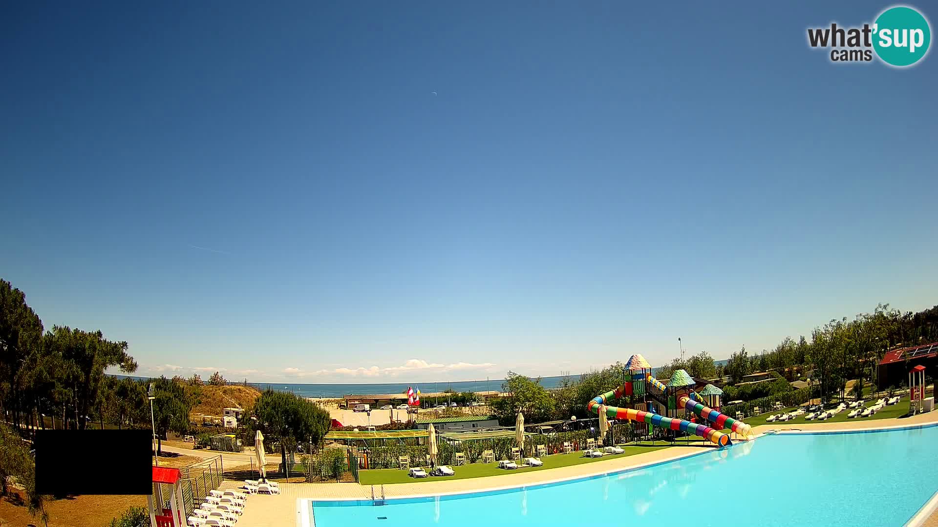 Camping Vittoria web kamera Rosolina mare