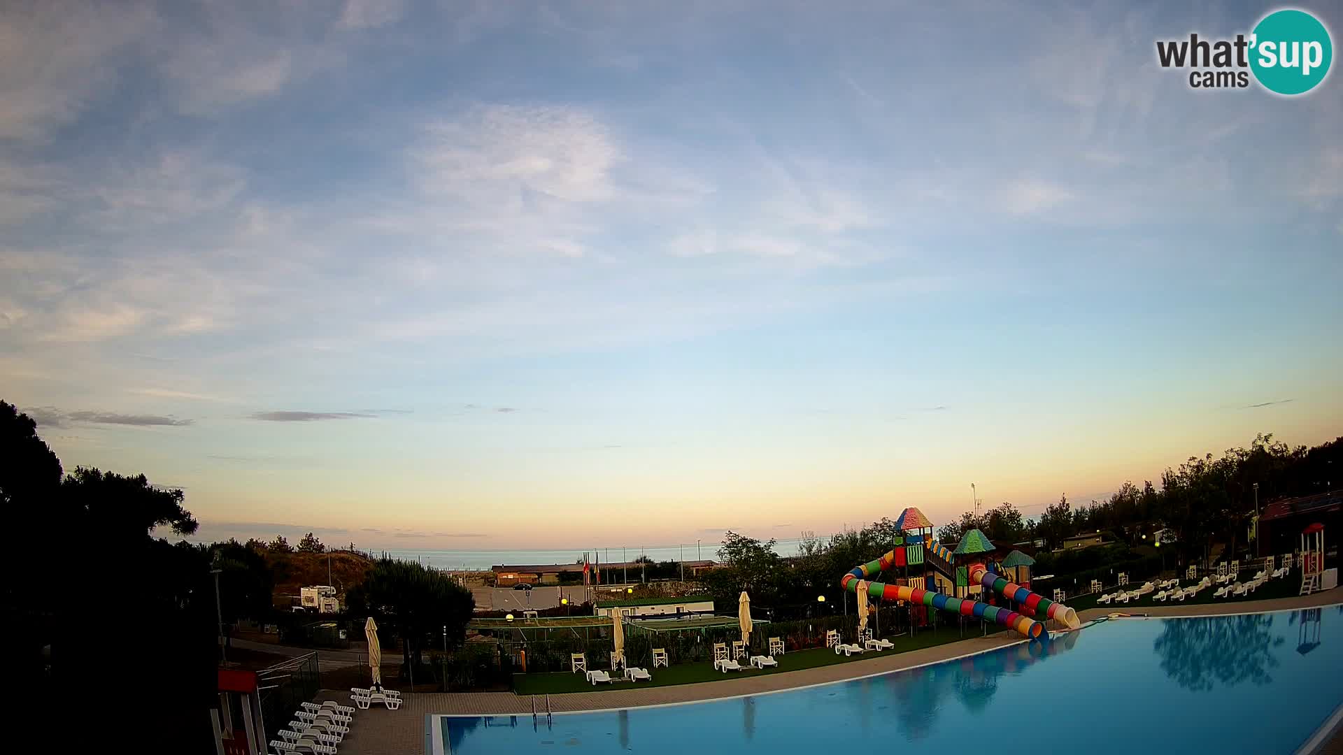 Camping Vittoria webcam en vivo Rosolina mare