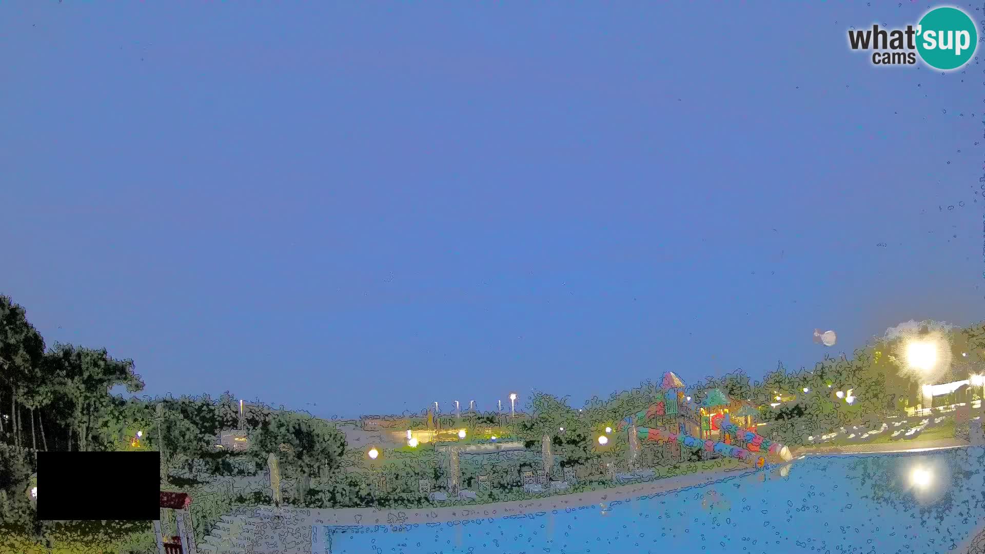 Camping Vittoria webcam en vivo Rosolina mare