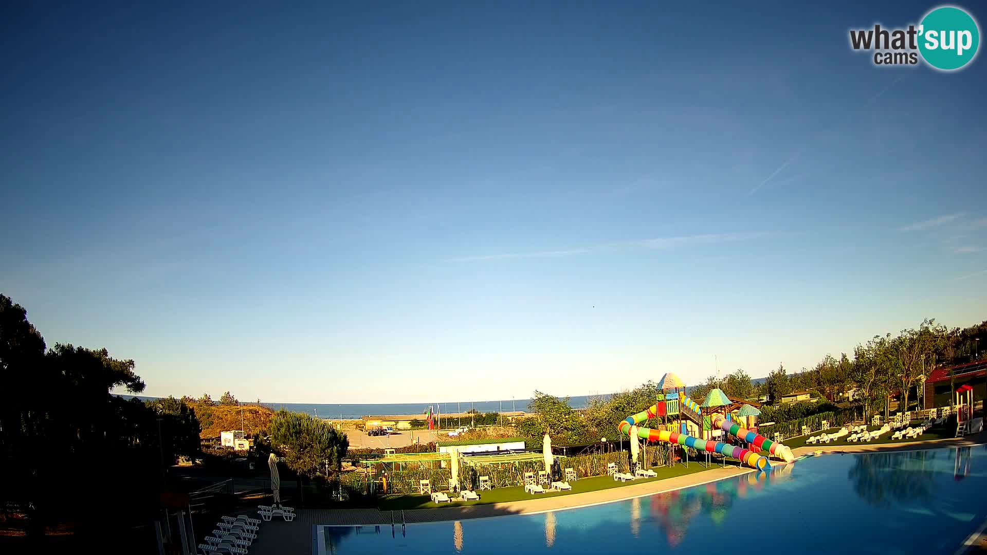 Camping Vittoria web kamera Rosolina mare