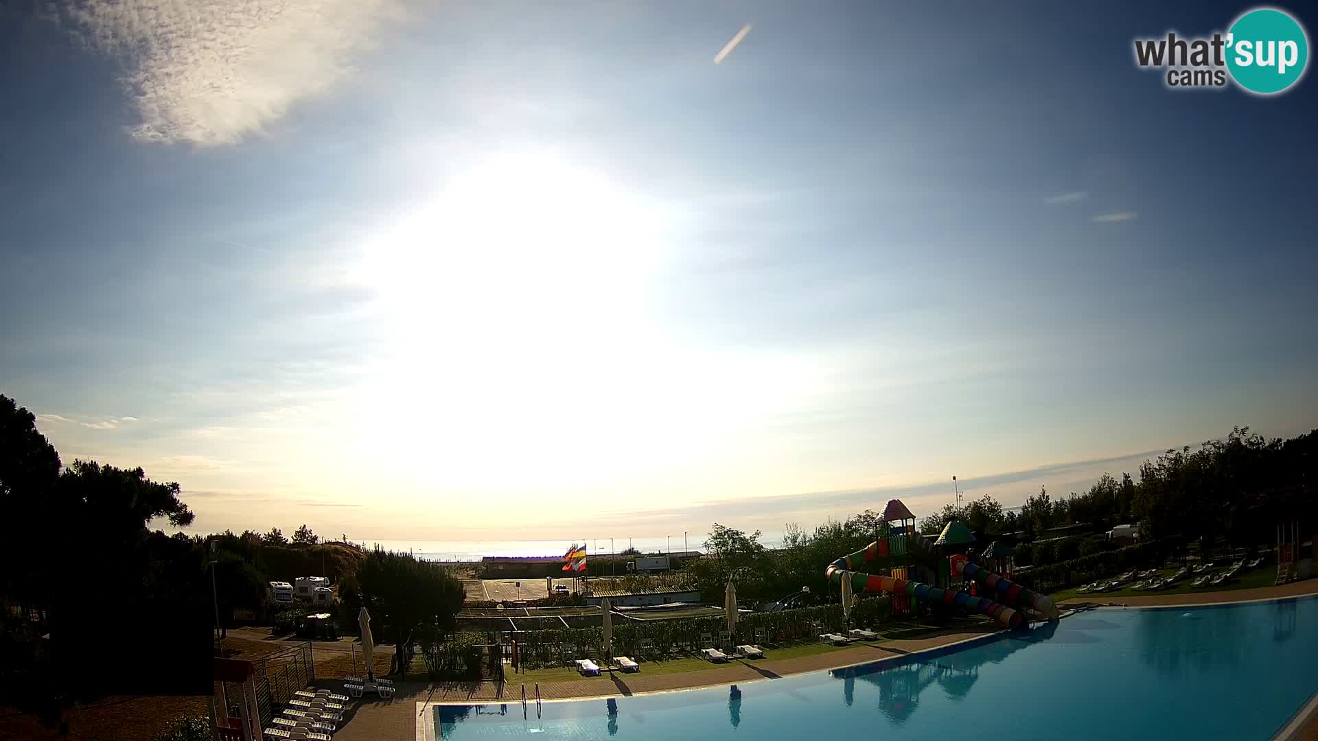 Camping Vittoria webcam en vivo Rosolina mare