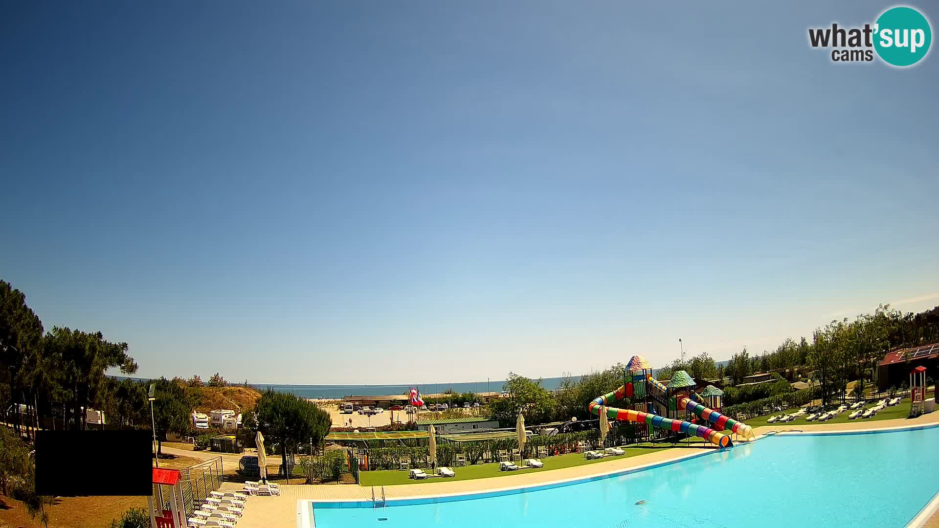 Camping Vittoria web kamera Rosolina mare