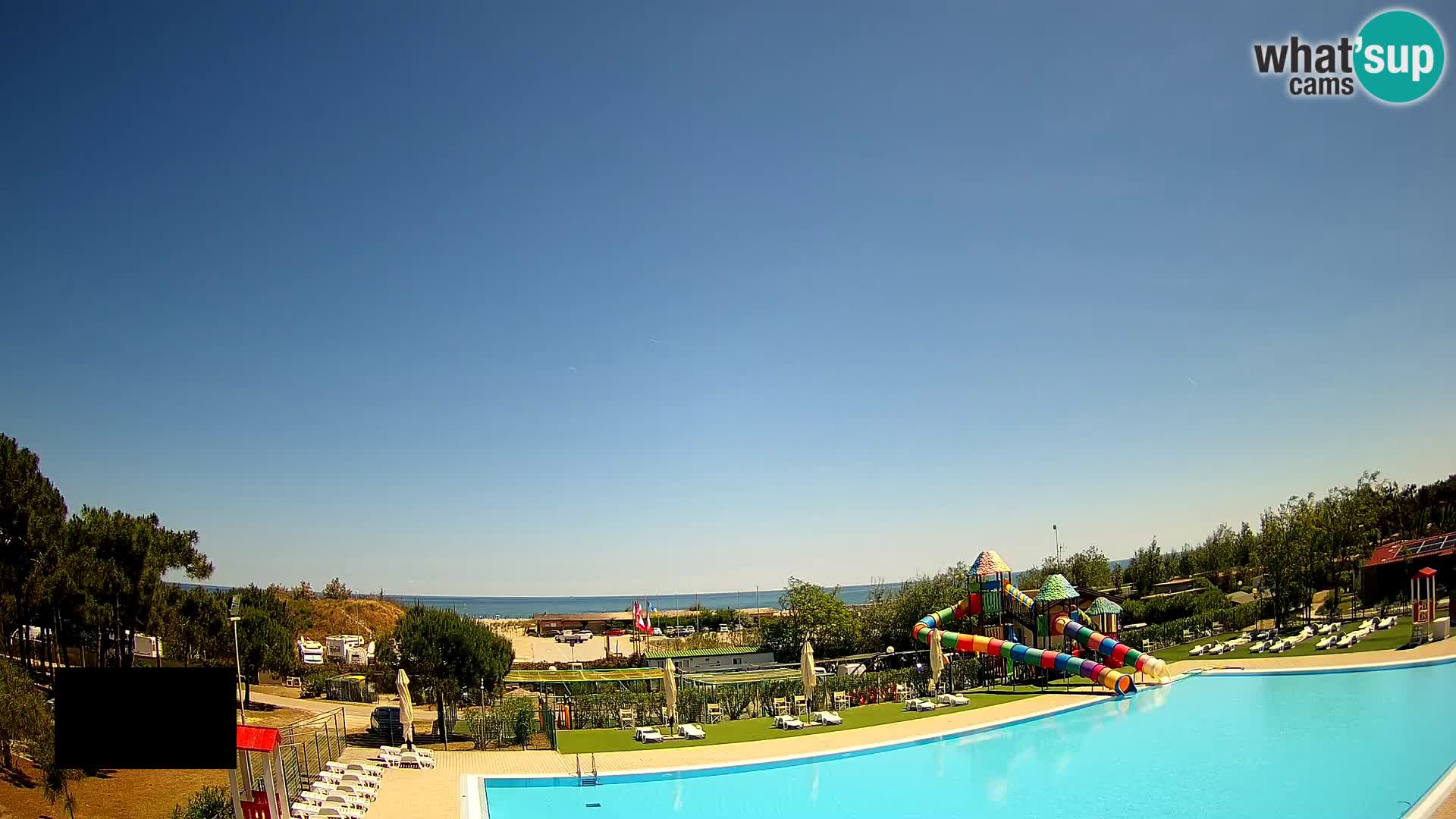 Camping Vittoria web kamera Rosolina mare