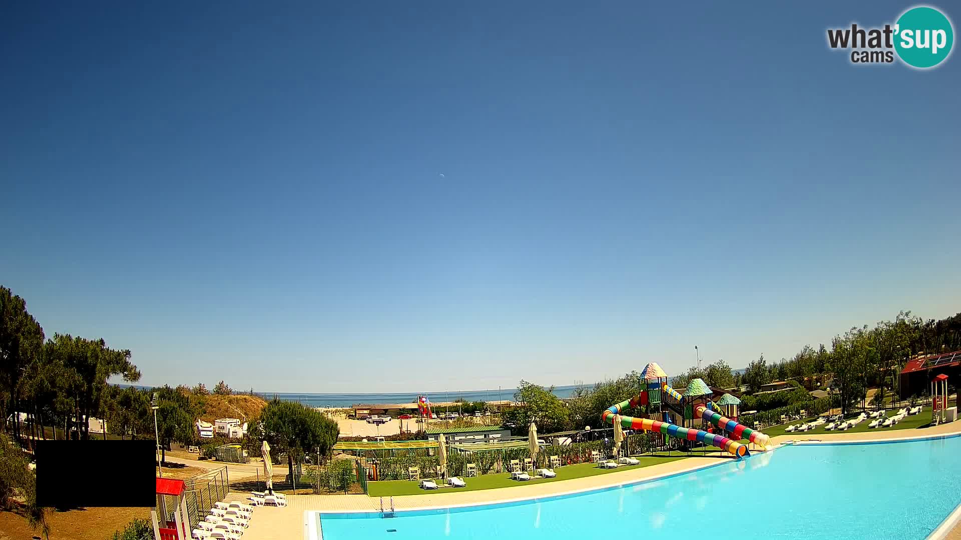 Camping Vittoria Spletna kamera Rosolina mare