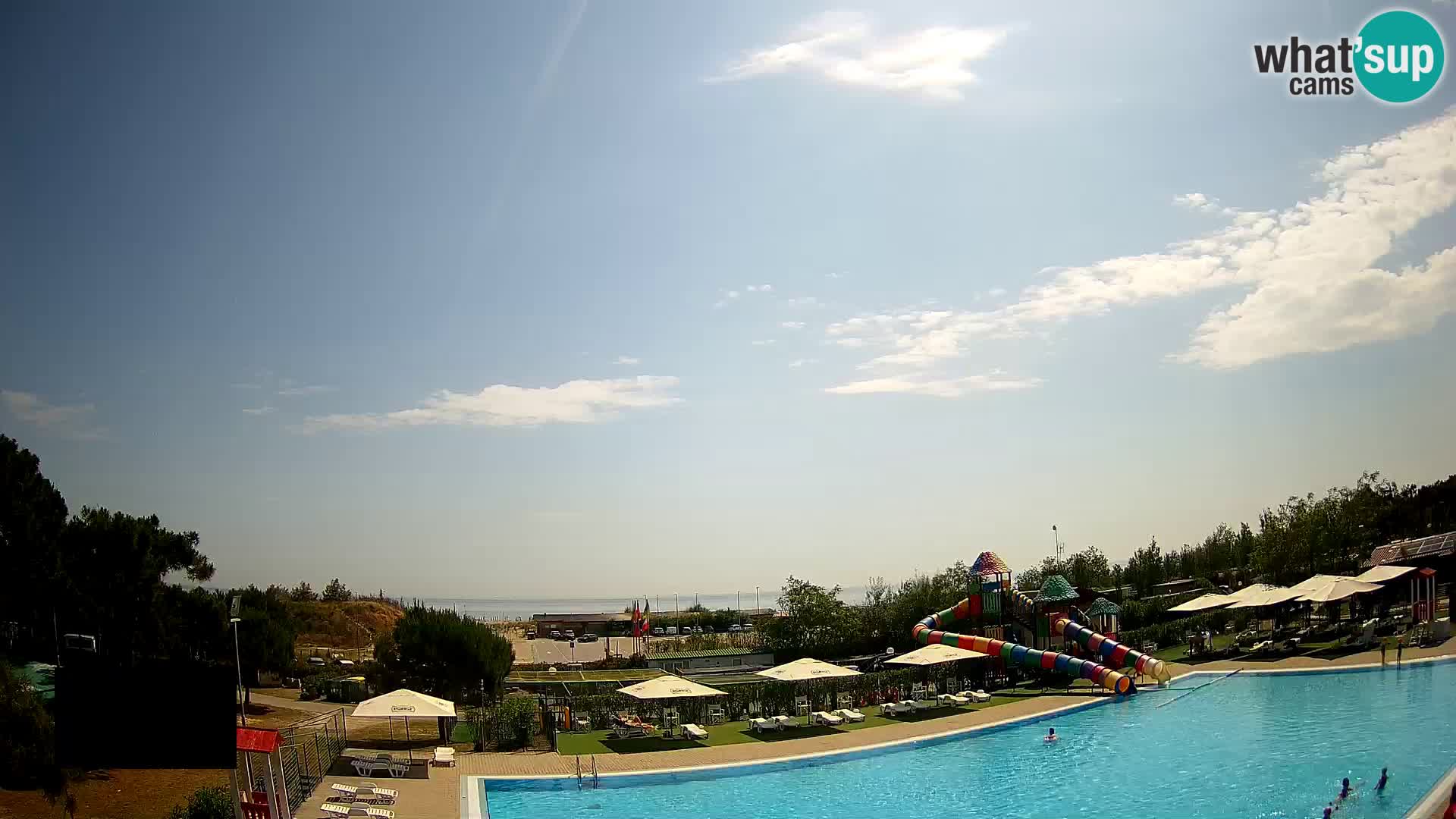 Camping Vittoria webcam en vivo Rosolina mare