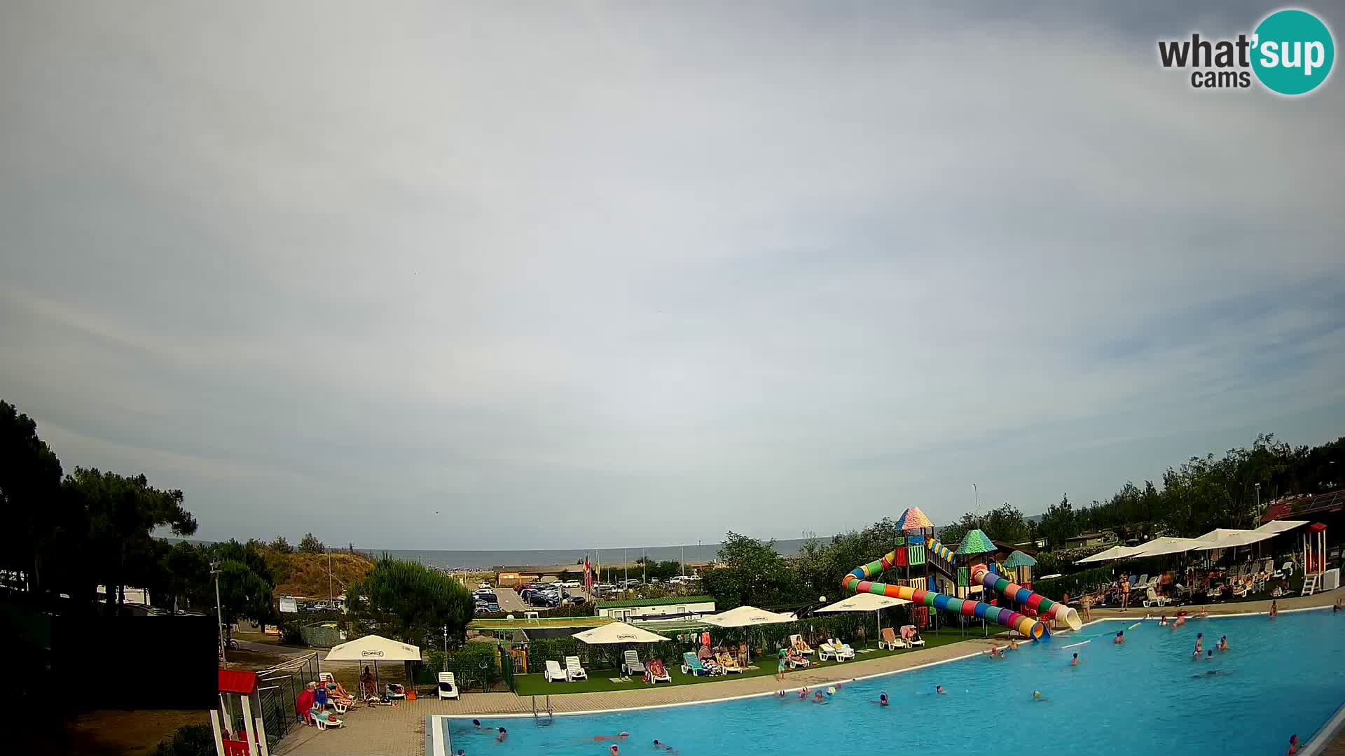 Camping Vittoria web kamera Rosolina mare