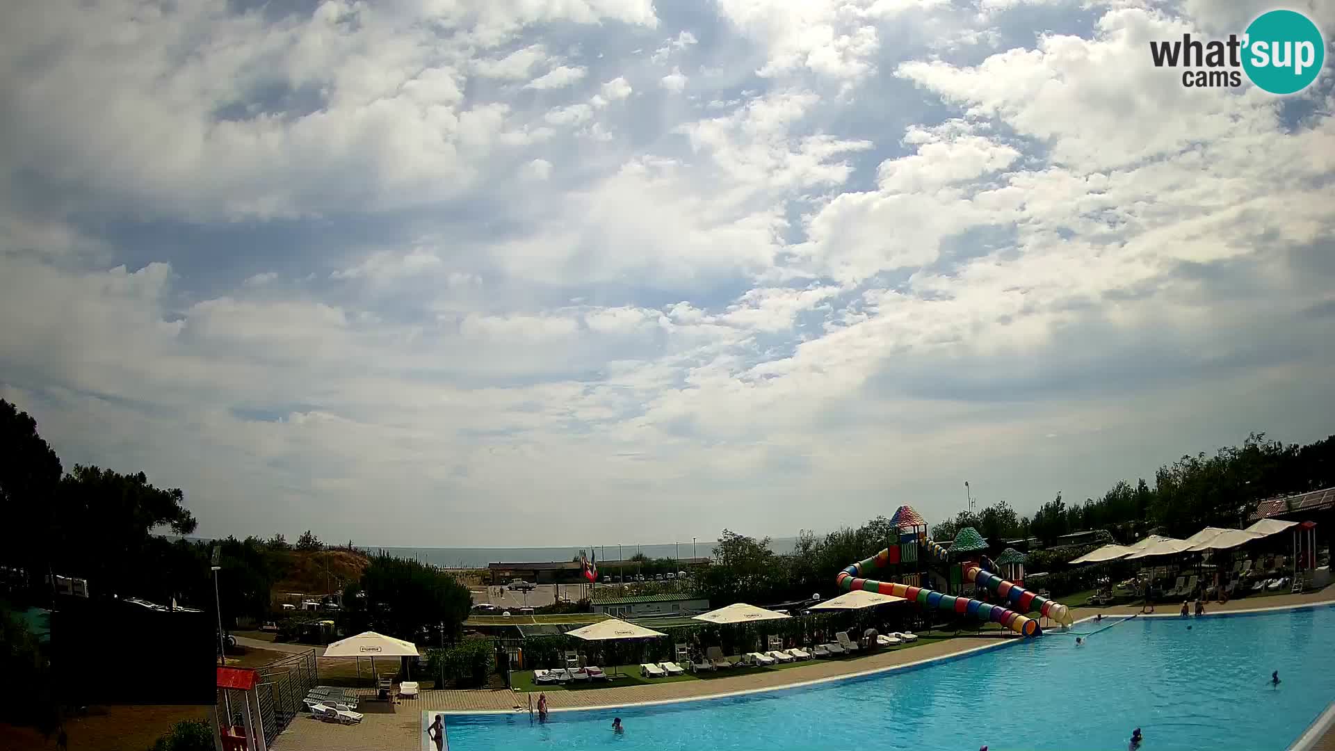 Camping Vittoria webcam en vivo Rosolina mare