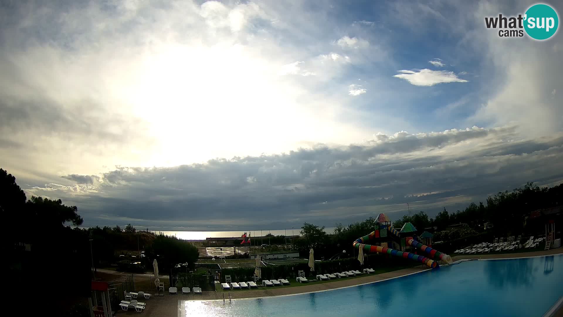 Camping Vittoria webcam en vivo Rosolina mare