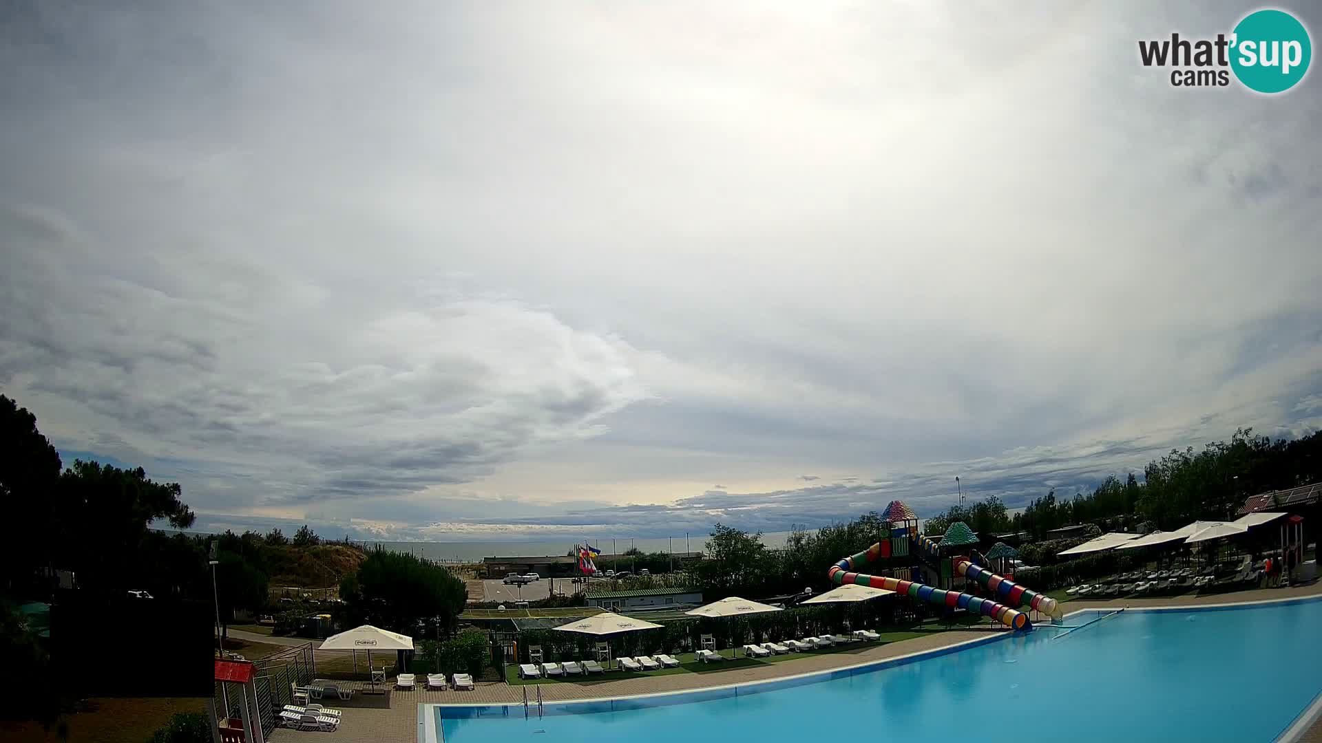 Camping Vittoria webcam en vivo Rosolina mare
