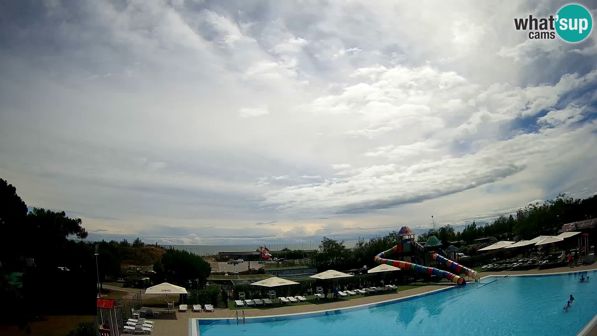 Camping Vittoria webcam en vivo Rosolina mare