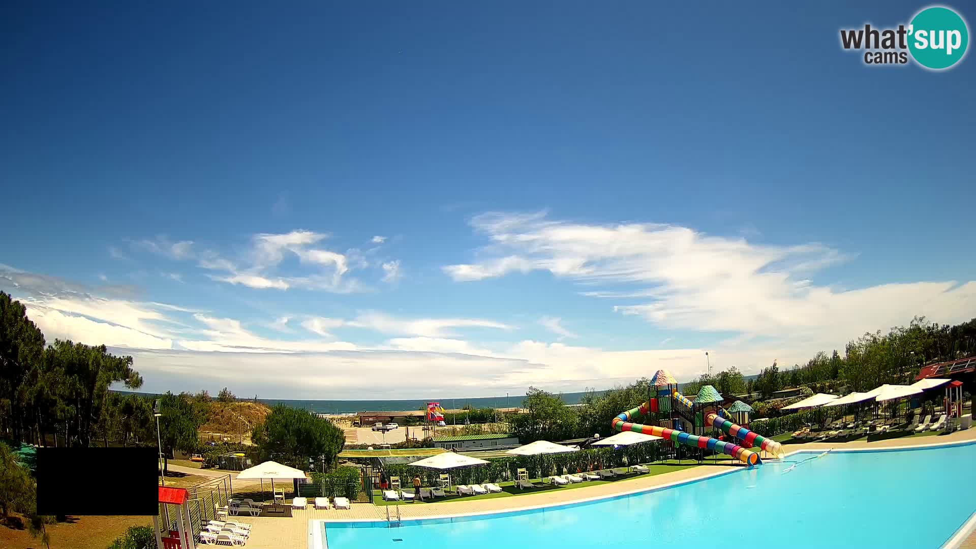 Camping Vittoria webcam en vivo Rosolina mare