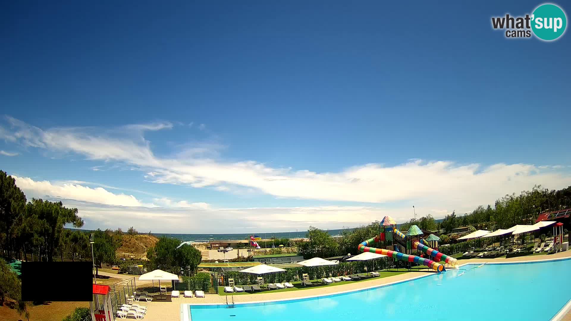 Camping Vittoria webcam en vivo Rosolina mare