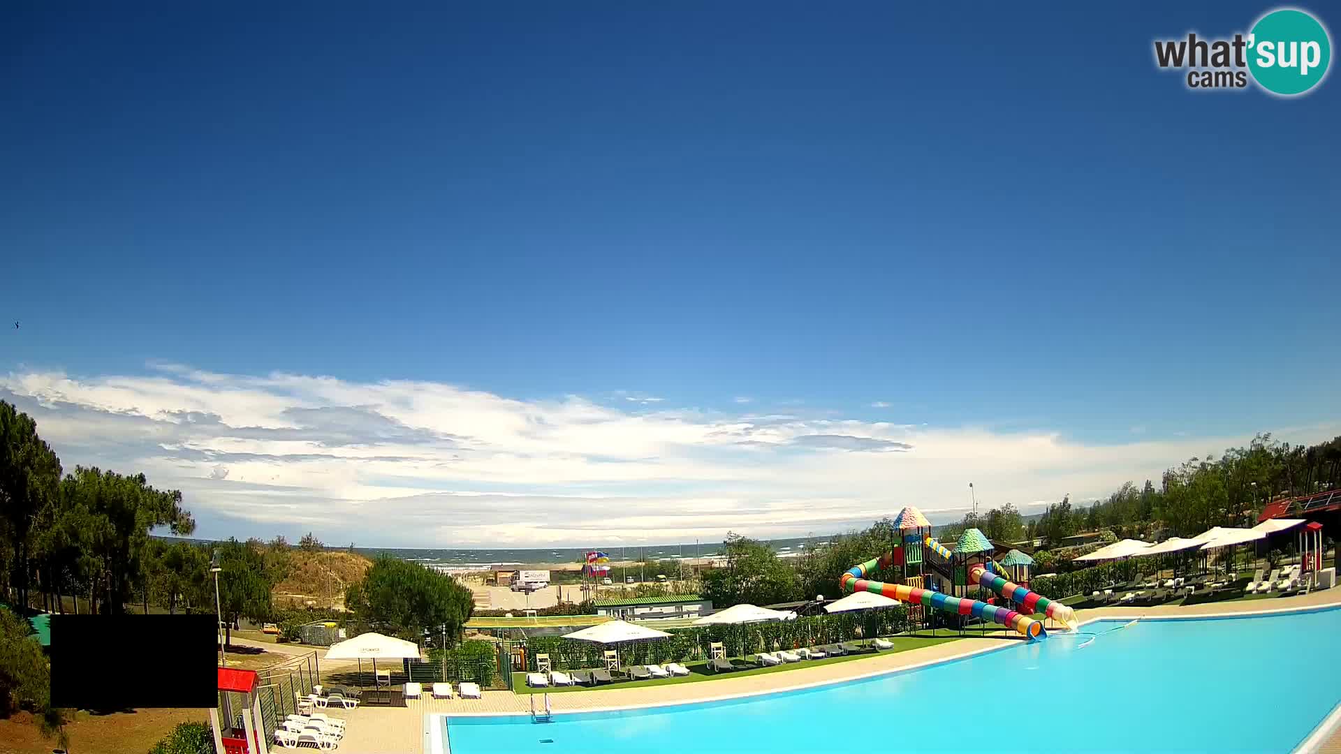 Camping Vittoria web kamera Rosolina mare