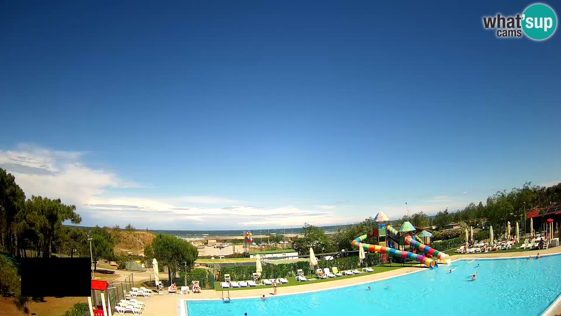 Camping Vittoria livecam Rosolina mare