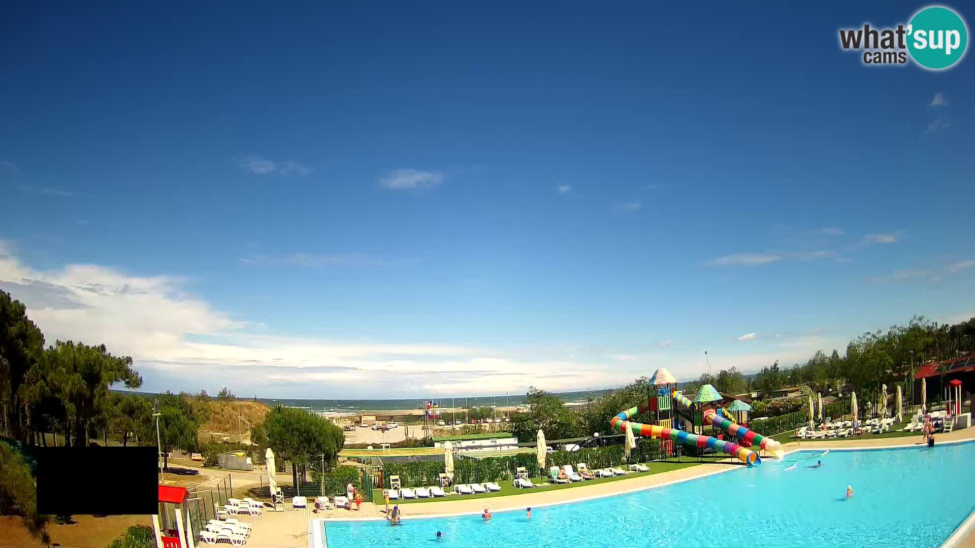 Camping Vittoria webcam en vivo Rosolina mare