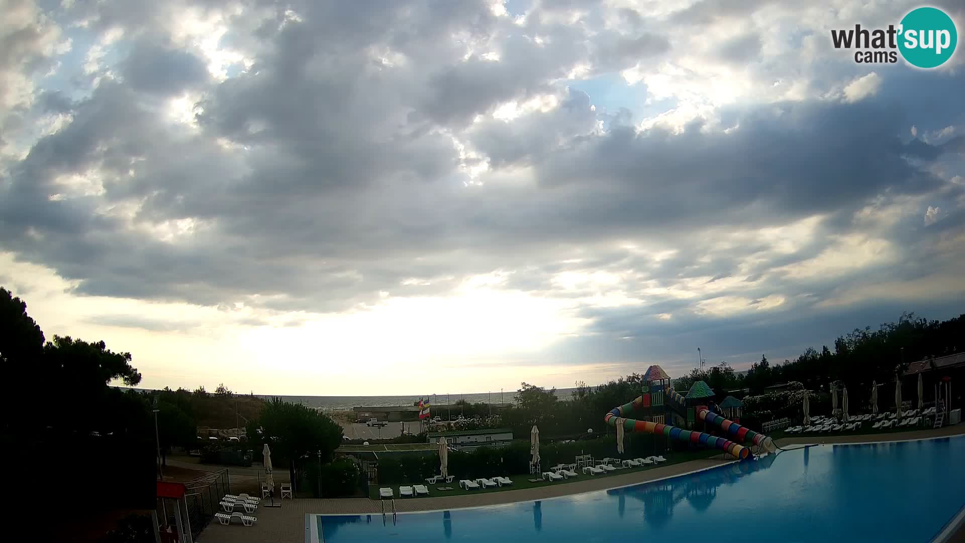 Camping Vittoria webcam en vivo Rosolina mare