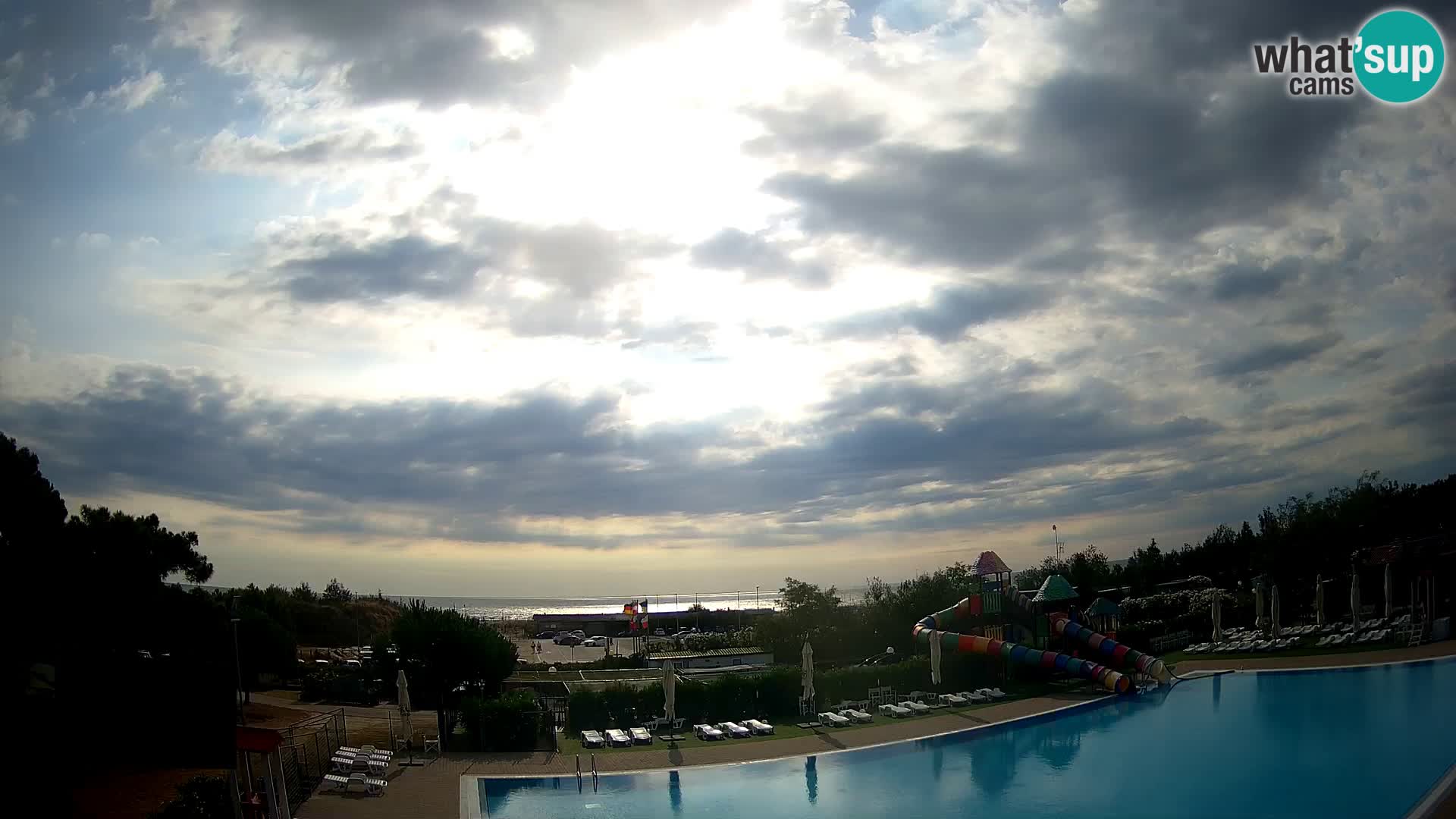 Camping Vittoria webcam en vivo Rosolina mare