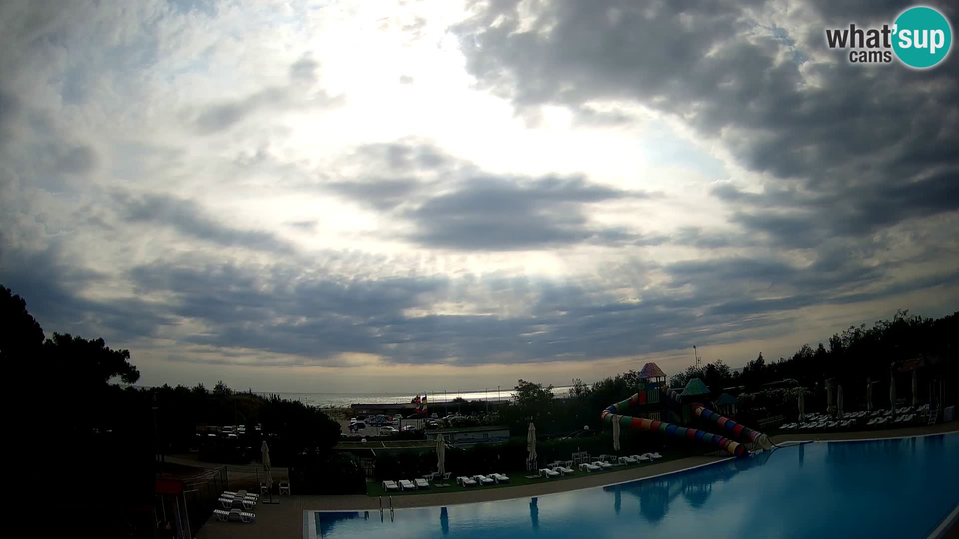 Camping Vittoria webcam en vivo Rosolina mare