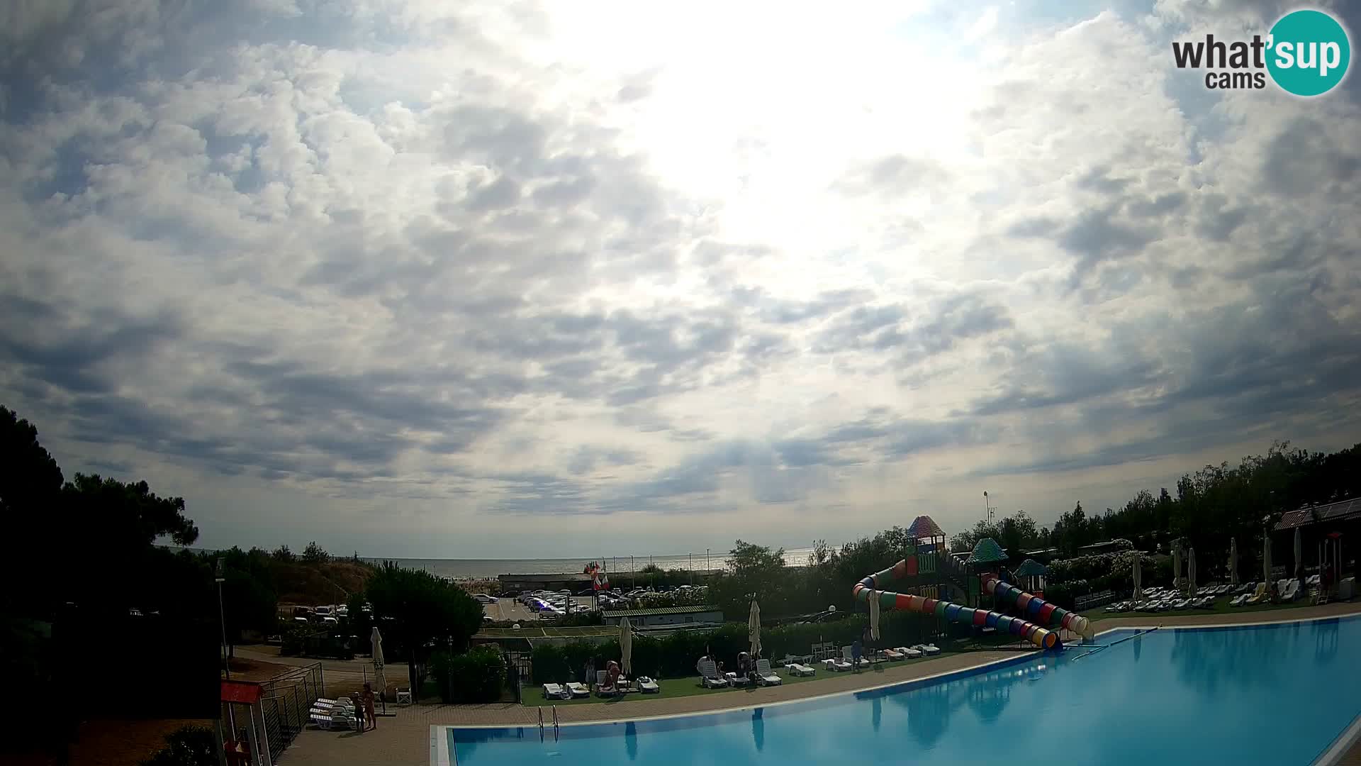 Camping Vittoria webcam en vivo Rosolina mare
