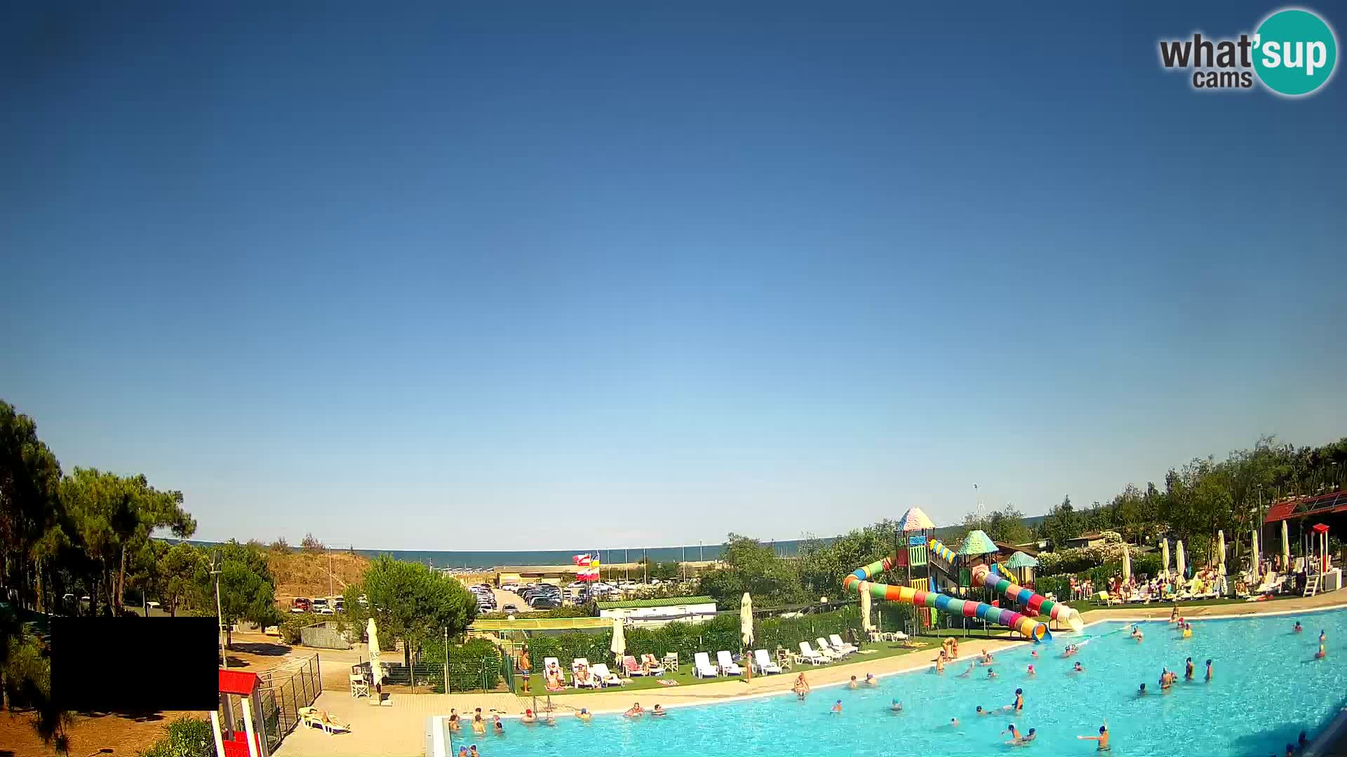 Camping Vittoria web kamera Rosolina mare