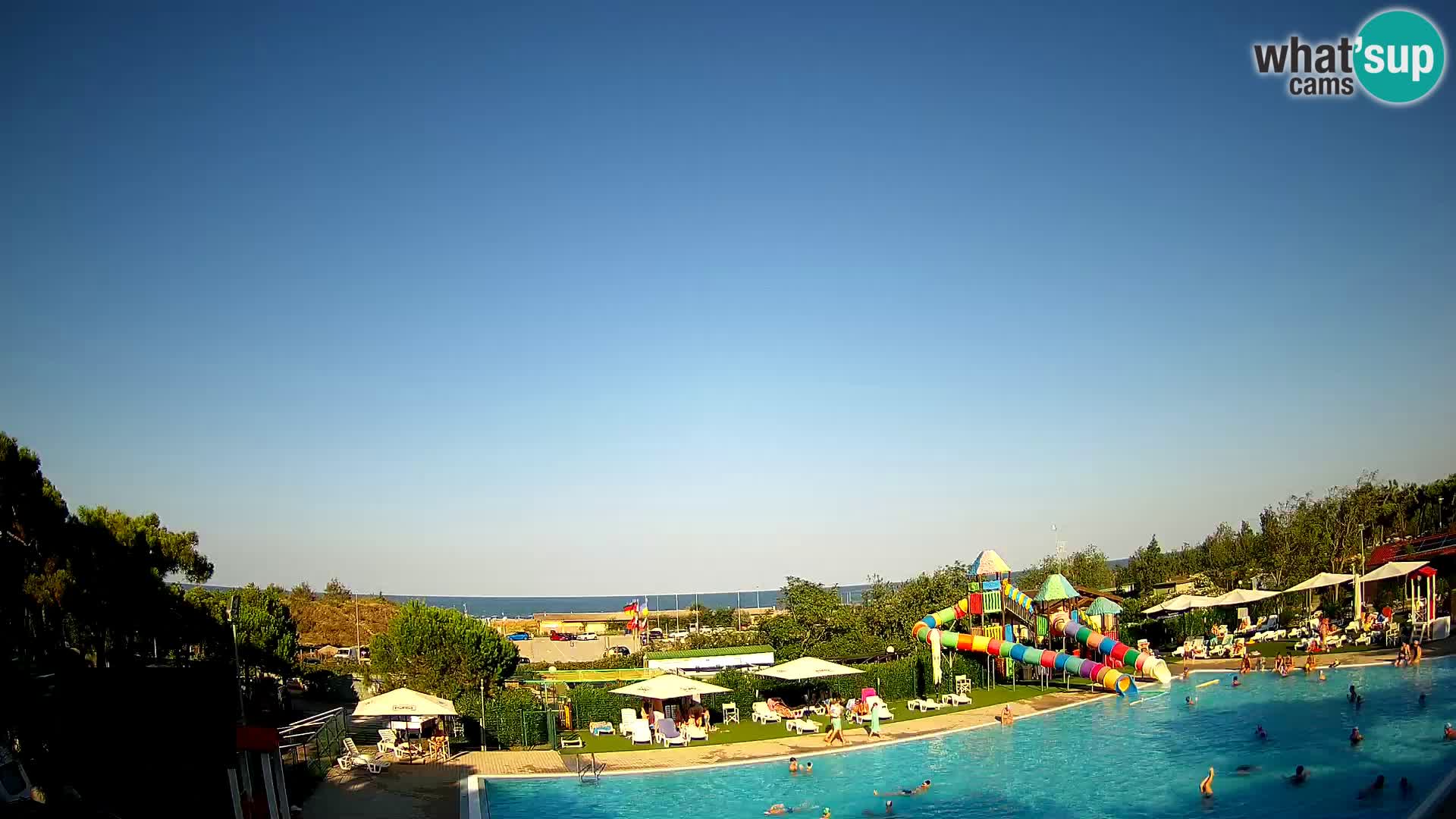 Camping Vittoria web kamera Rosolina mare