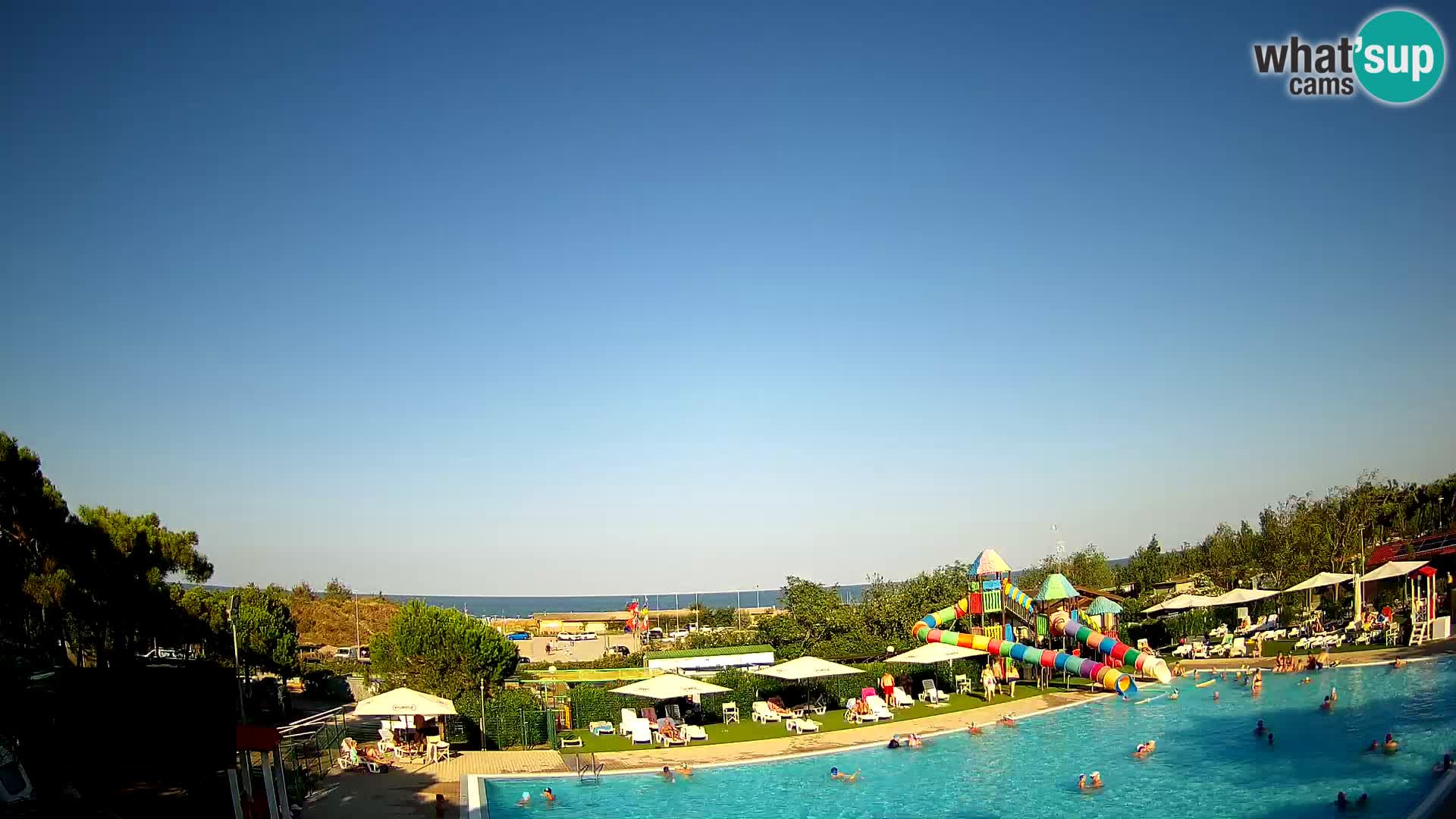 Camping Vittoria webcam en vivo Rosolina mare