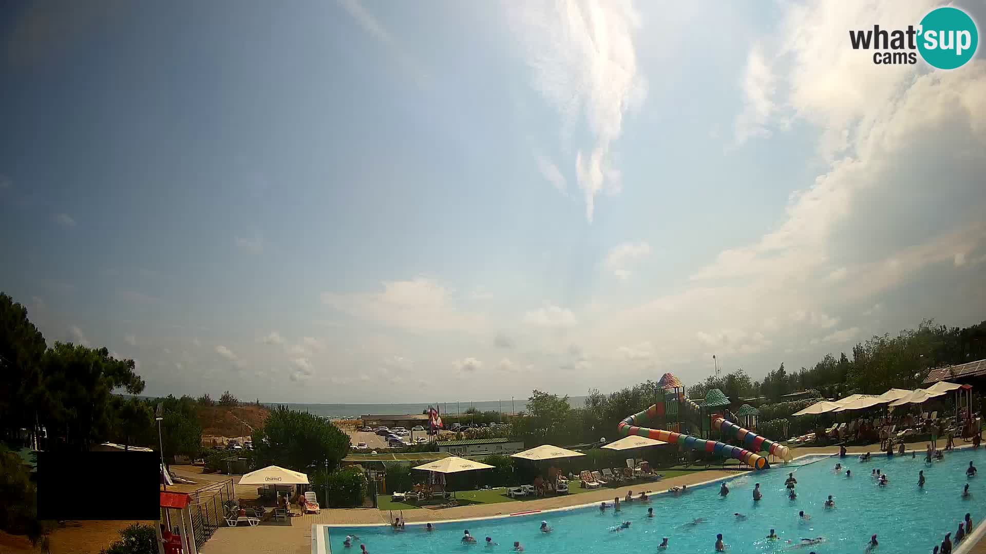 Camping Vittoria webcam en vivo Rosolina mare
